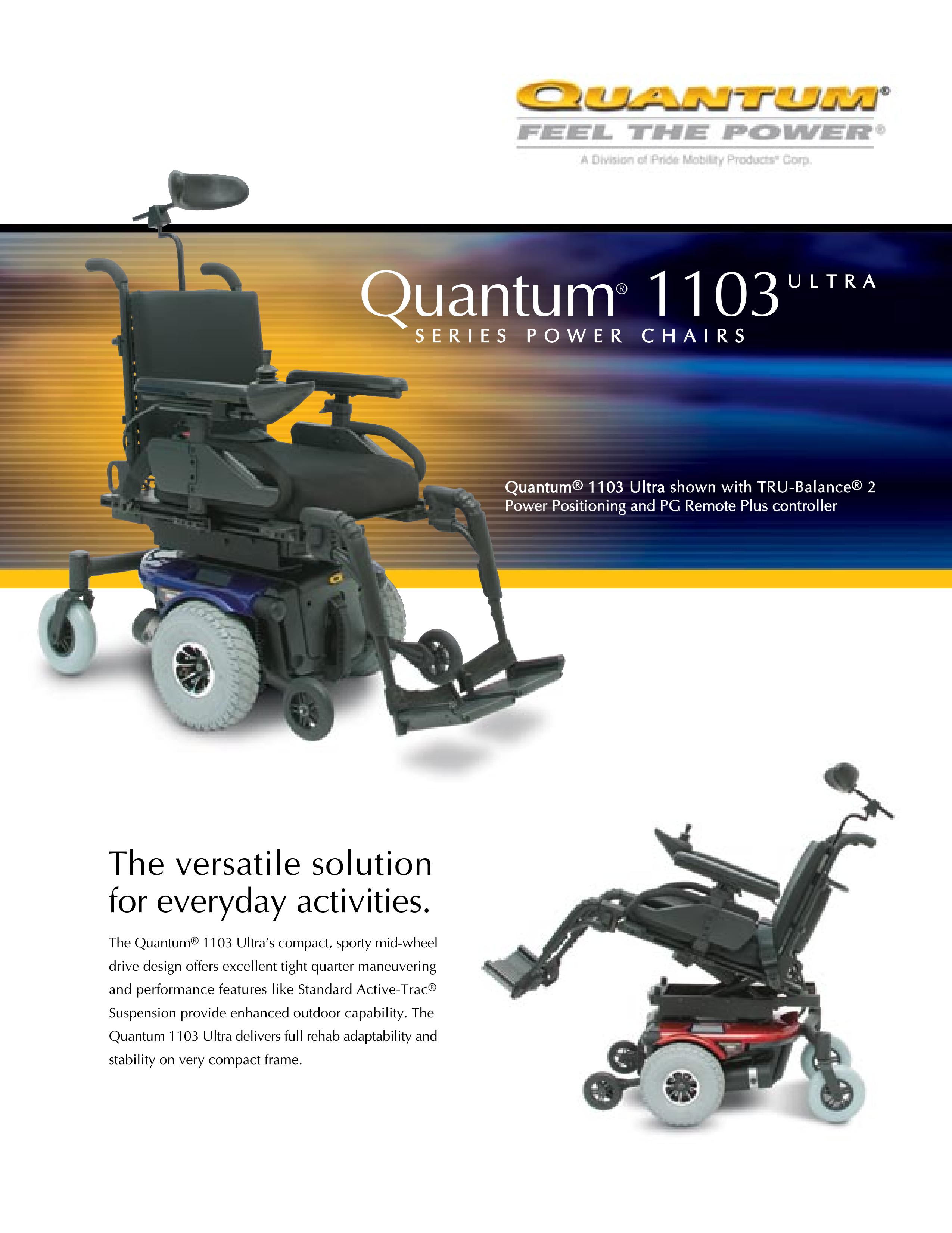 Quantum 1103 Ultra Mobility Aid User Manual