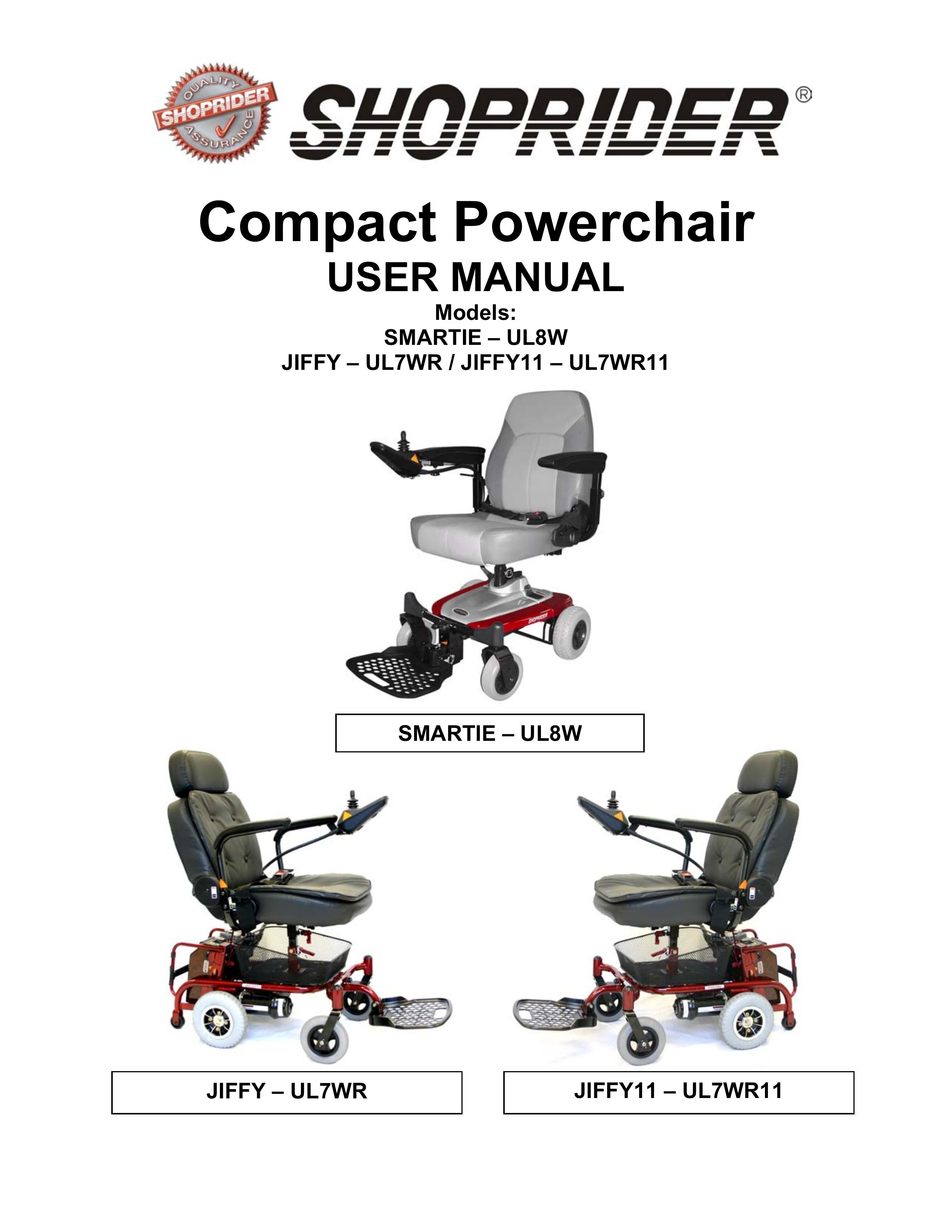 Shoprider SMARTIE UL8W Mobility Aid User Manual
