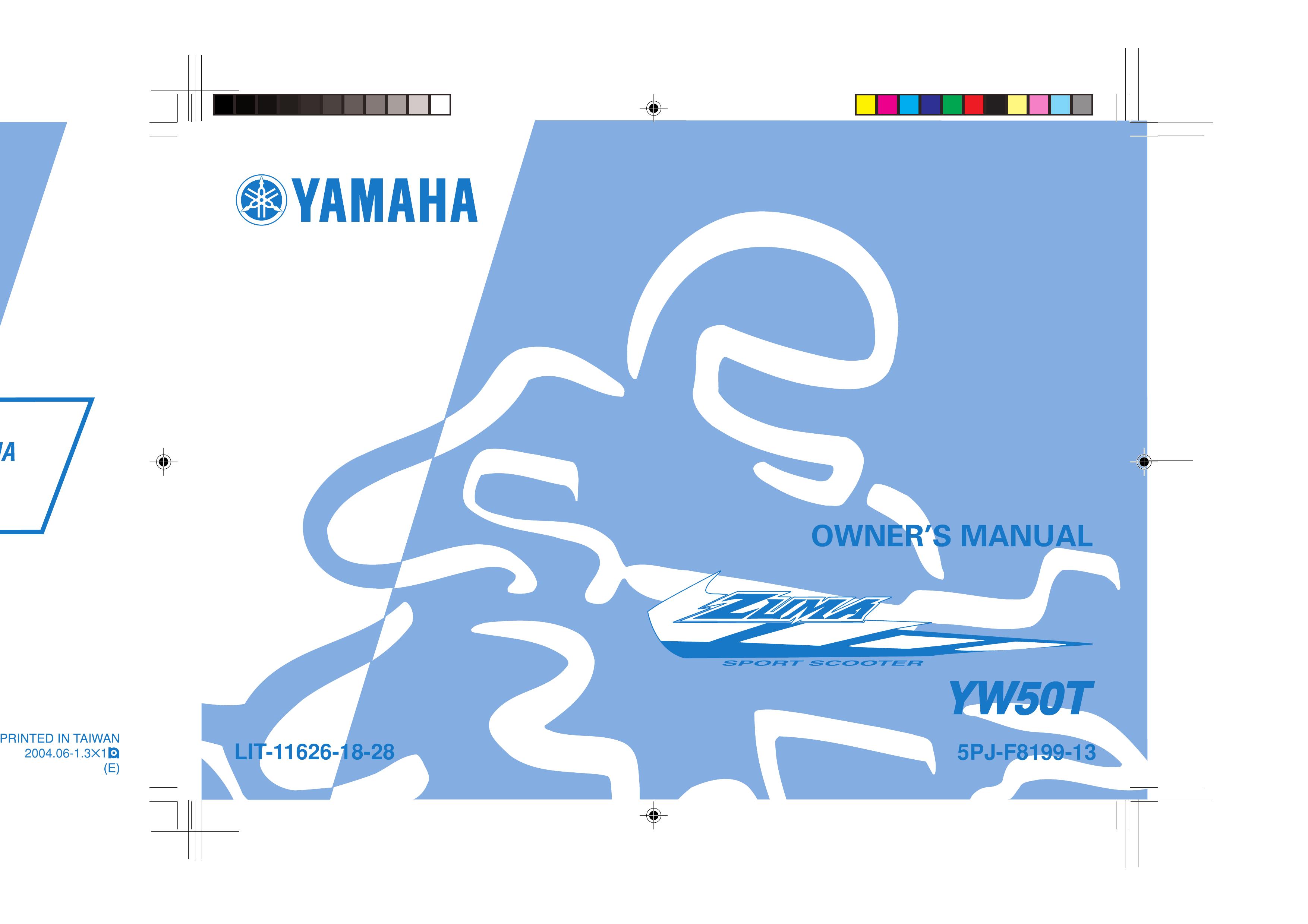 Yamaha YW50T Mobility Aid User Manual