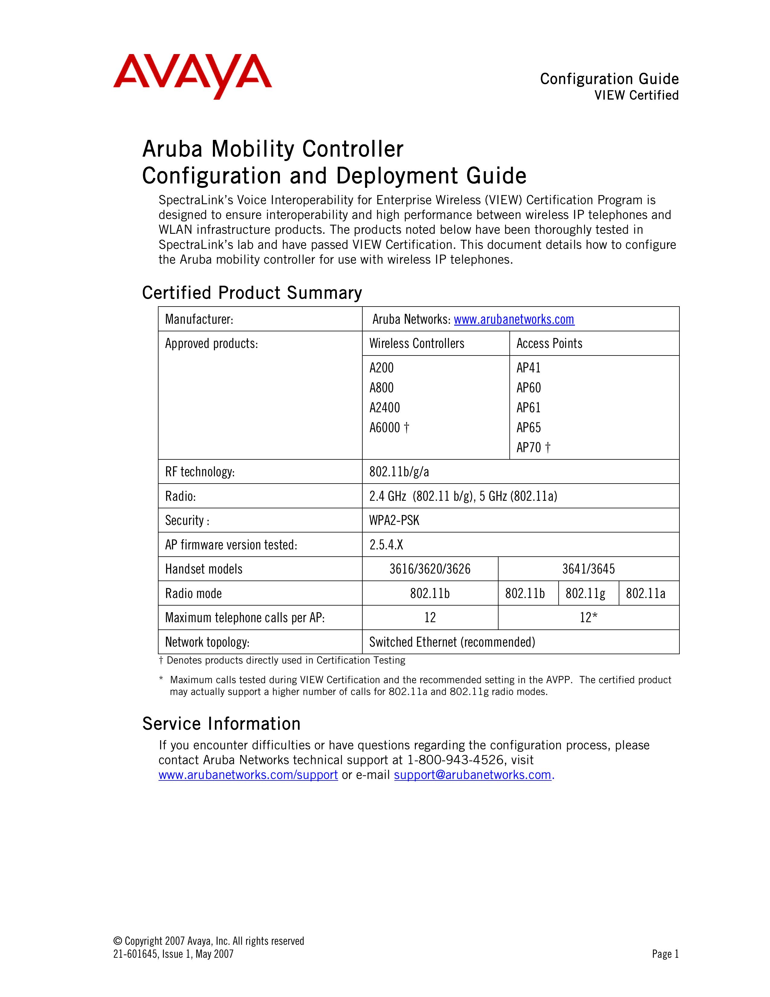 Avaya AP60 Mobility Scooter User Manual