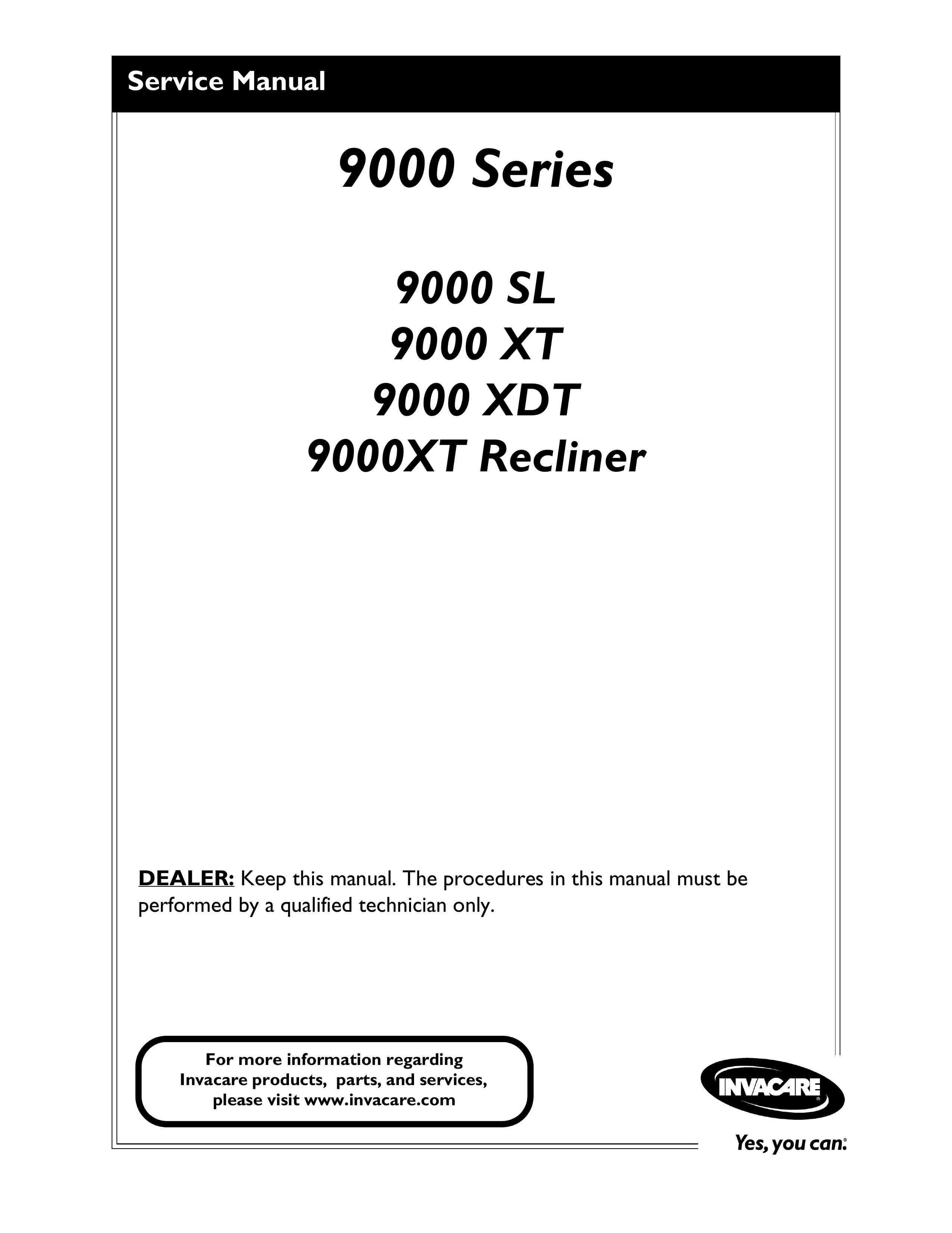 Invacare 9000 Series Mobility Scooter User Manual