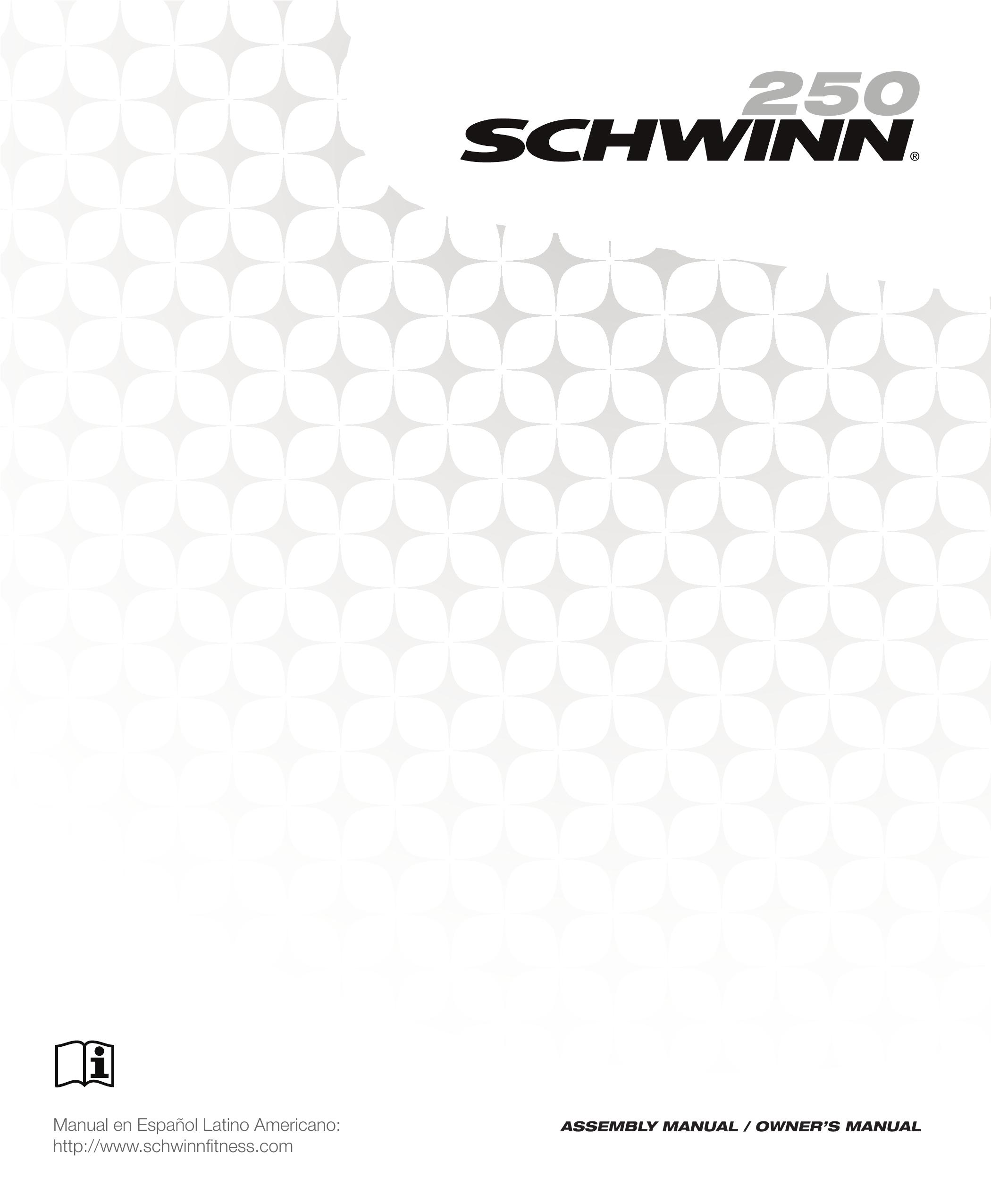 Schwinn 250 schwinn Mobility Scooter User Manual