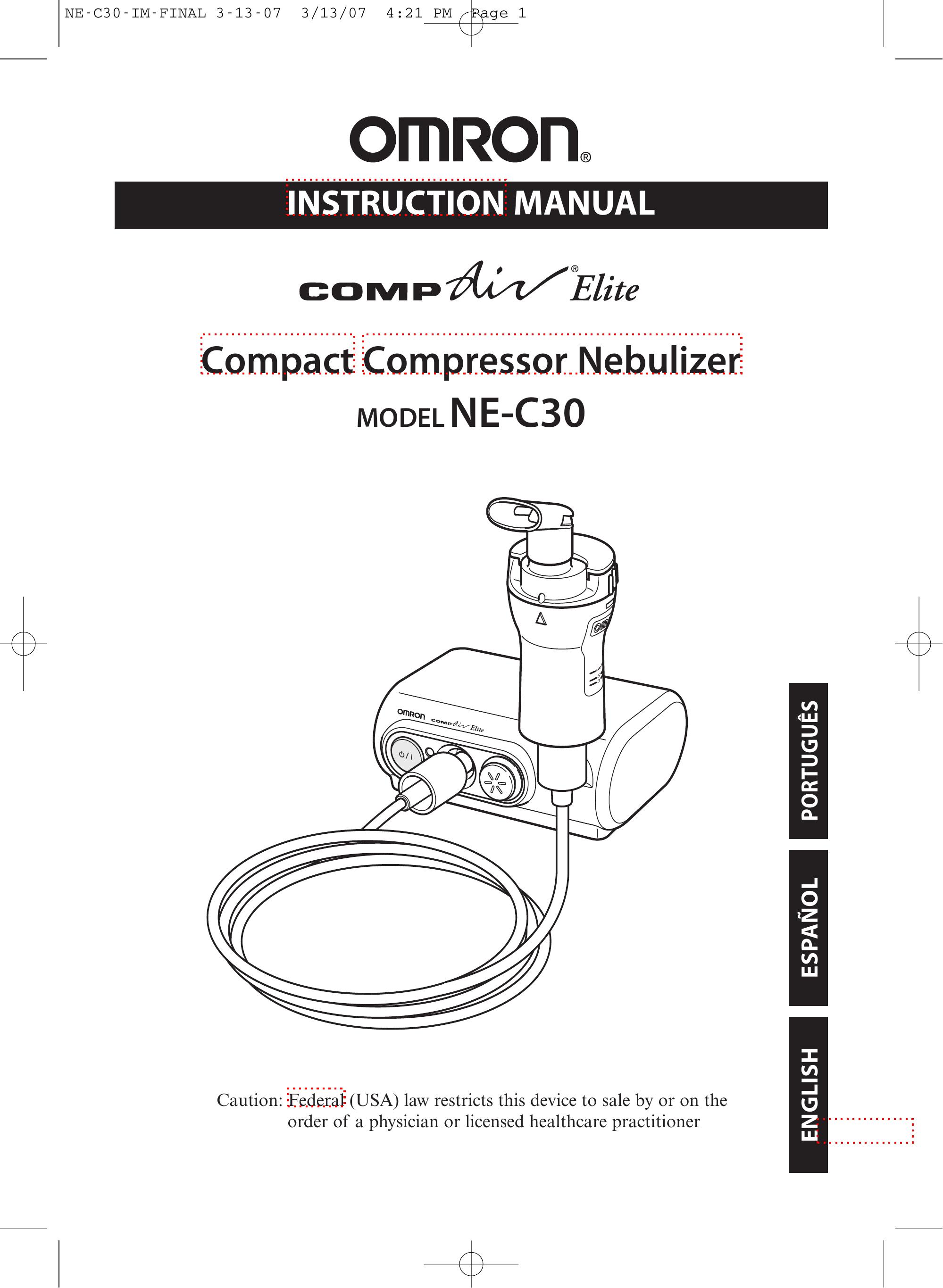 Omron NE-C30 Nebulizer User Manual