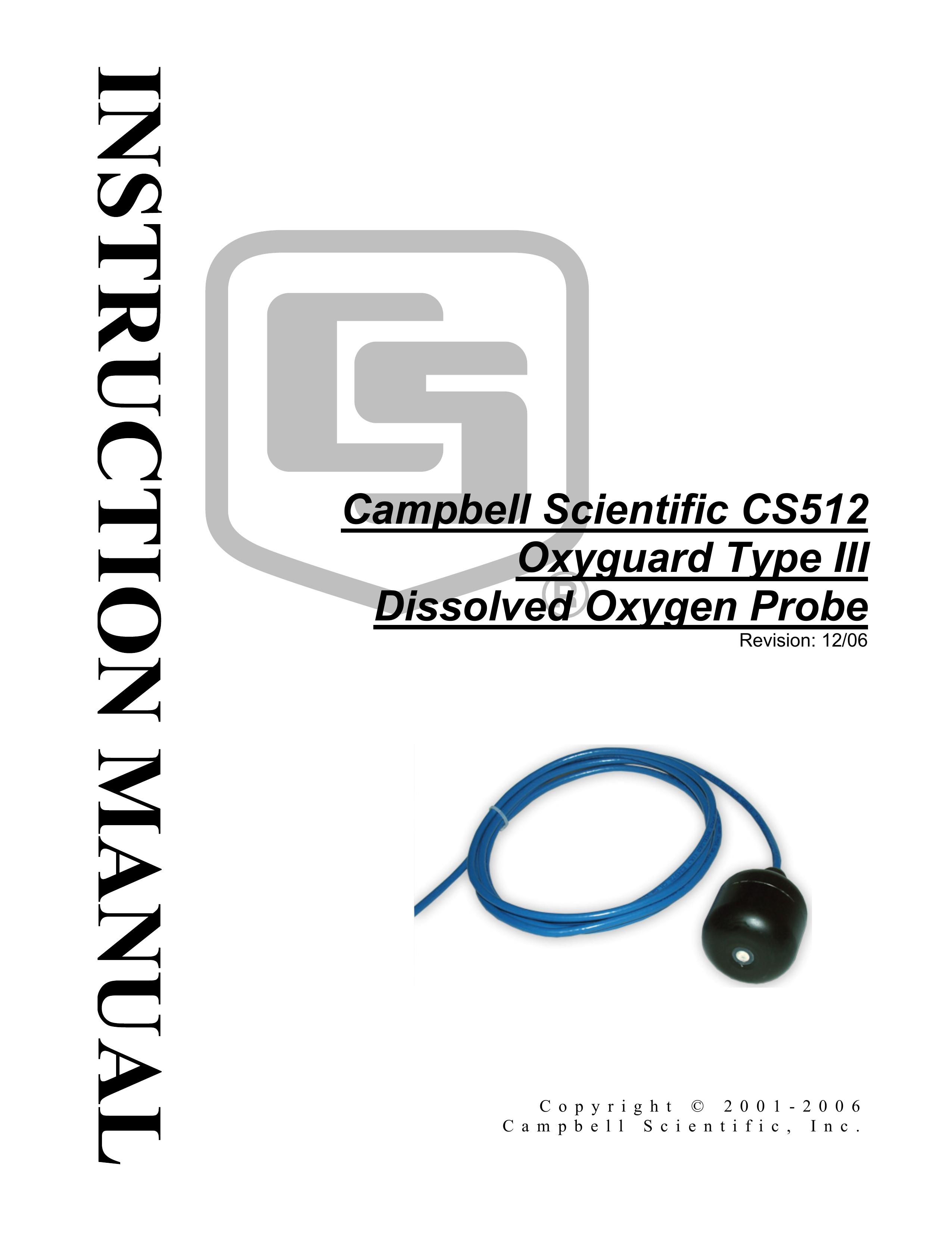 Campbell Manufacturing CS512 Oxygen Equipment User Manual