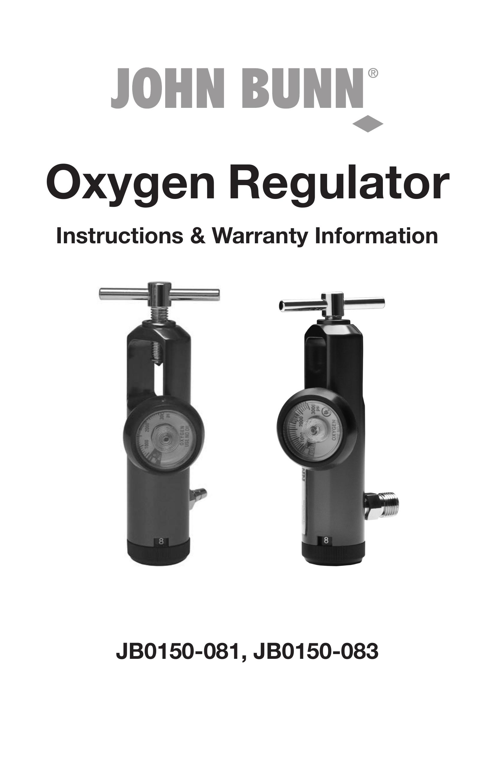 Graham Field JB0150-081 Oxygen Equipment User Manual