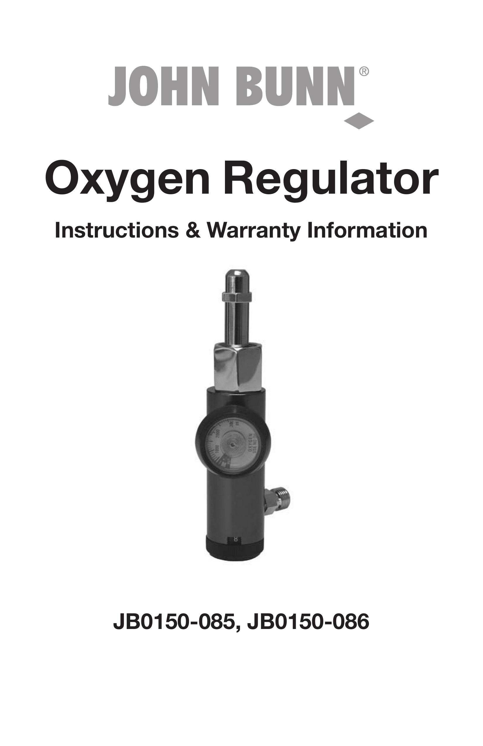 Graham Field JB0150-086 Oxygen Equipment User Manual