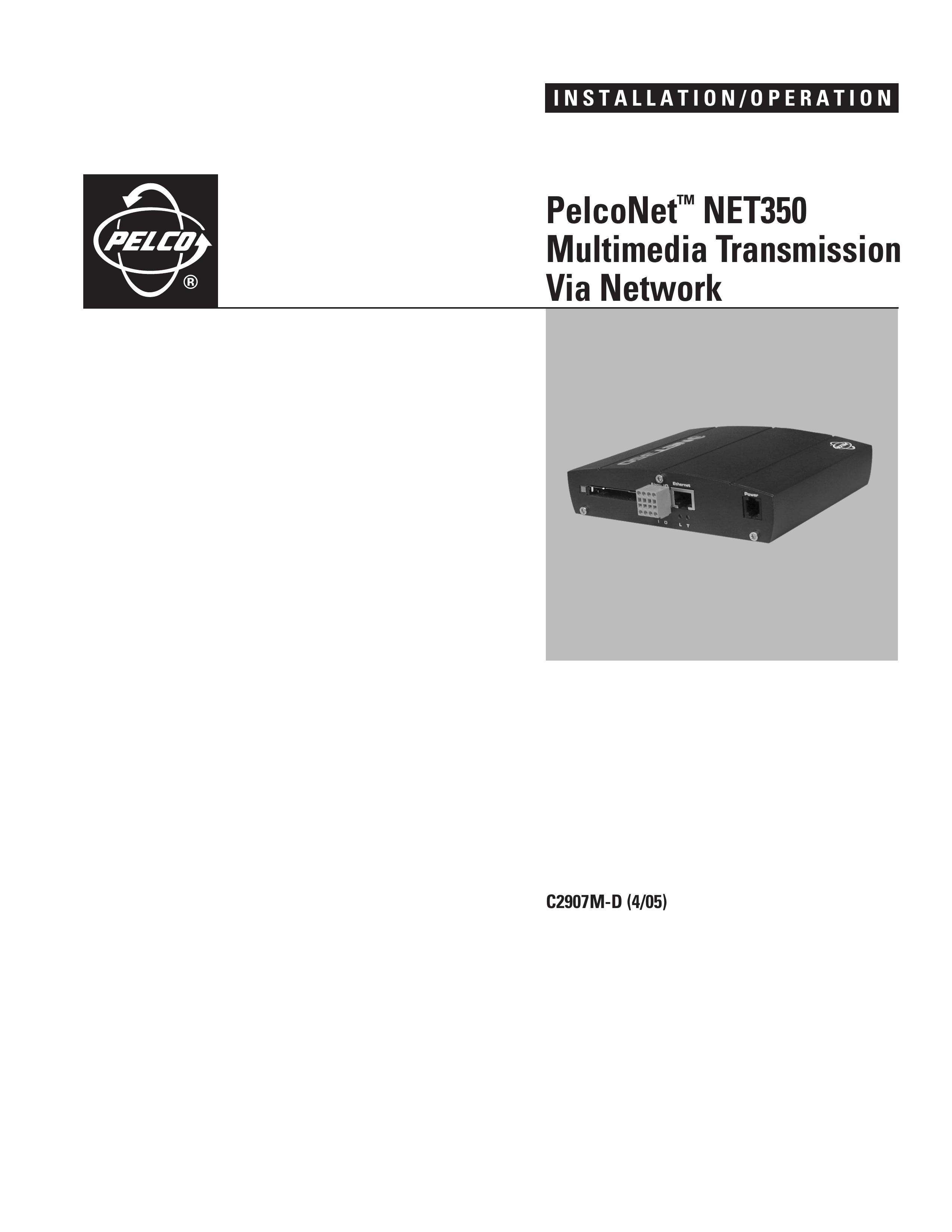 Pelco Net350 Pacemaker User Manual