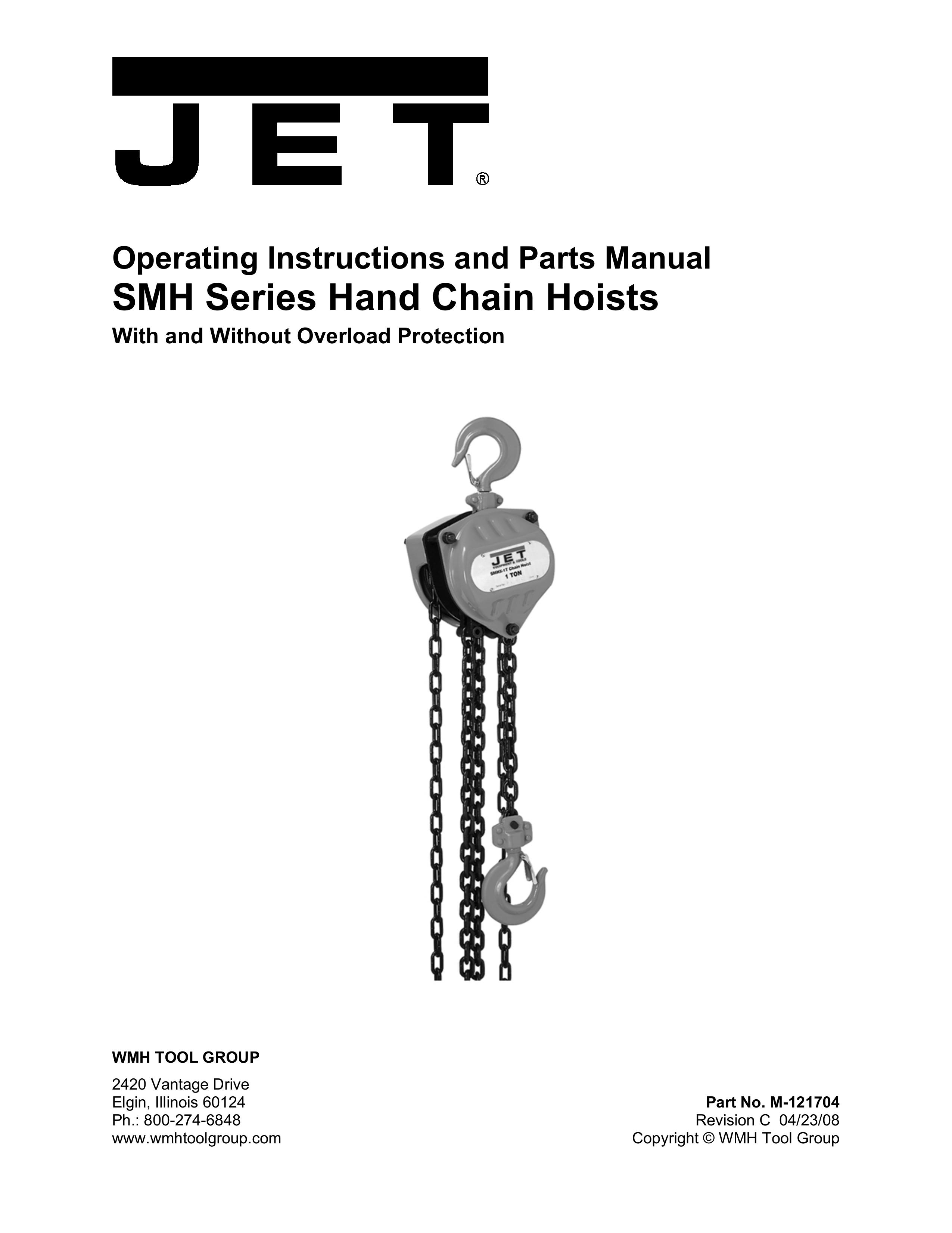 Jet Tools M-121704 Personal Lift User Manual
