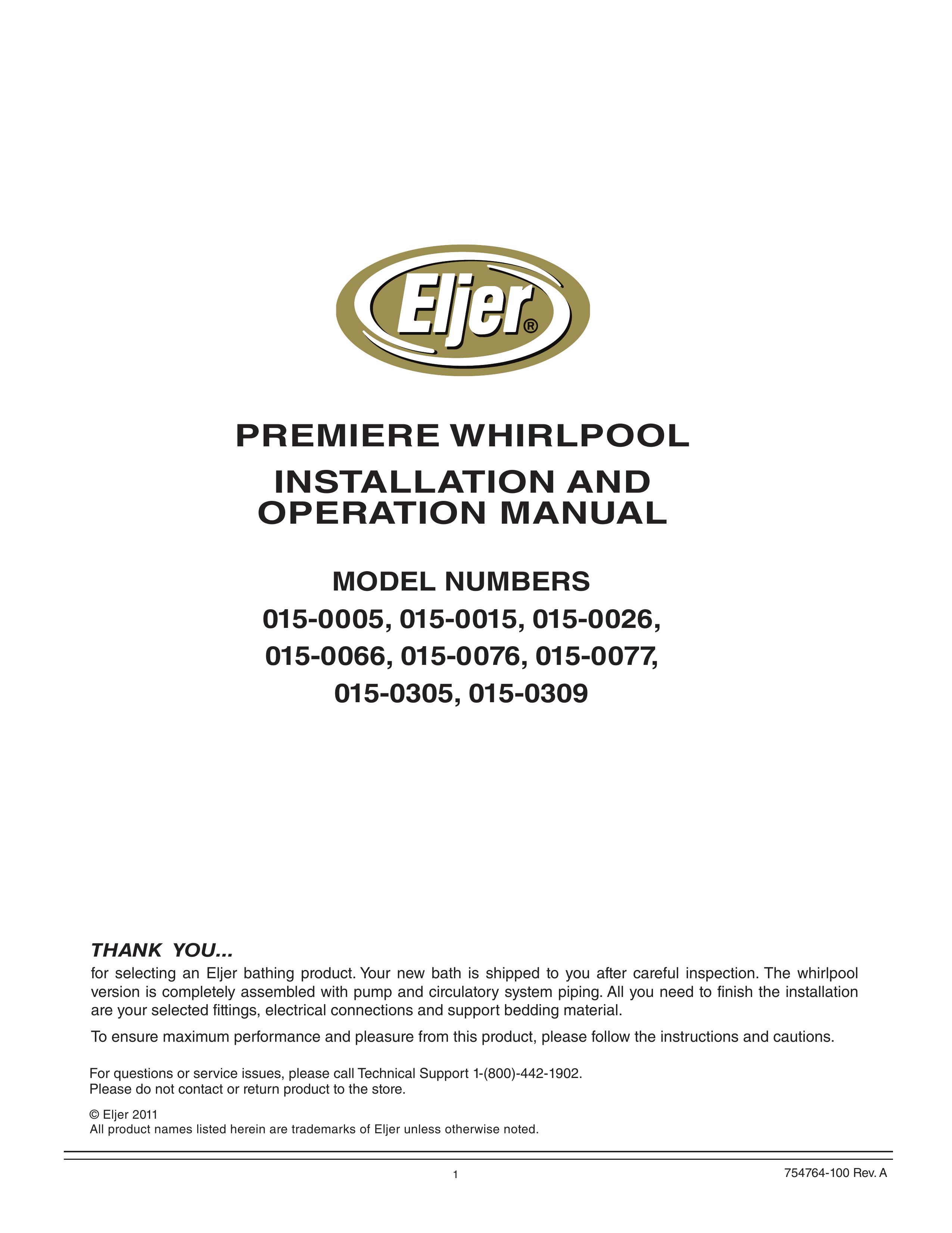 Whirlpool 015-0005 Personal Lift User Manual