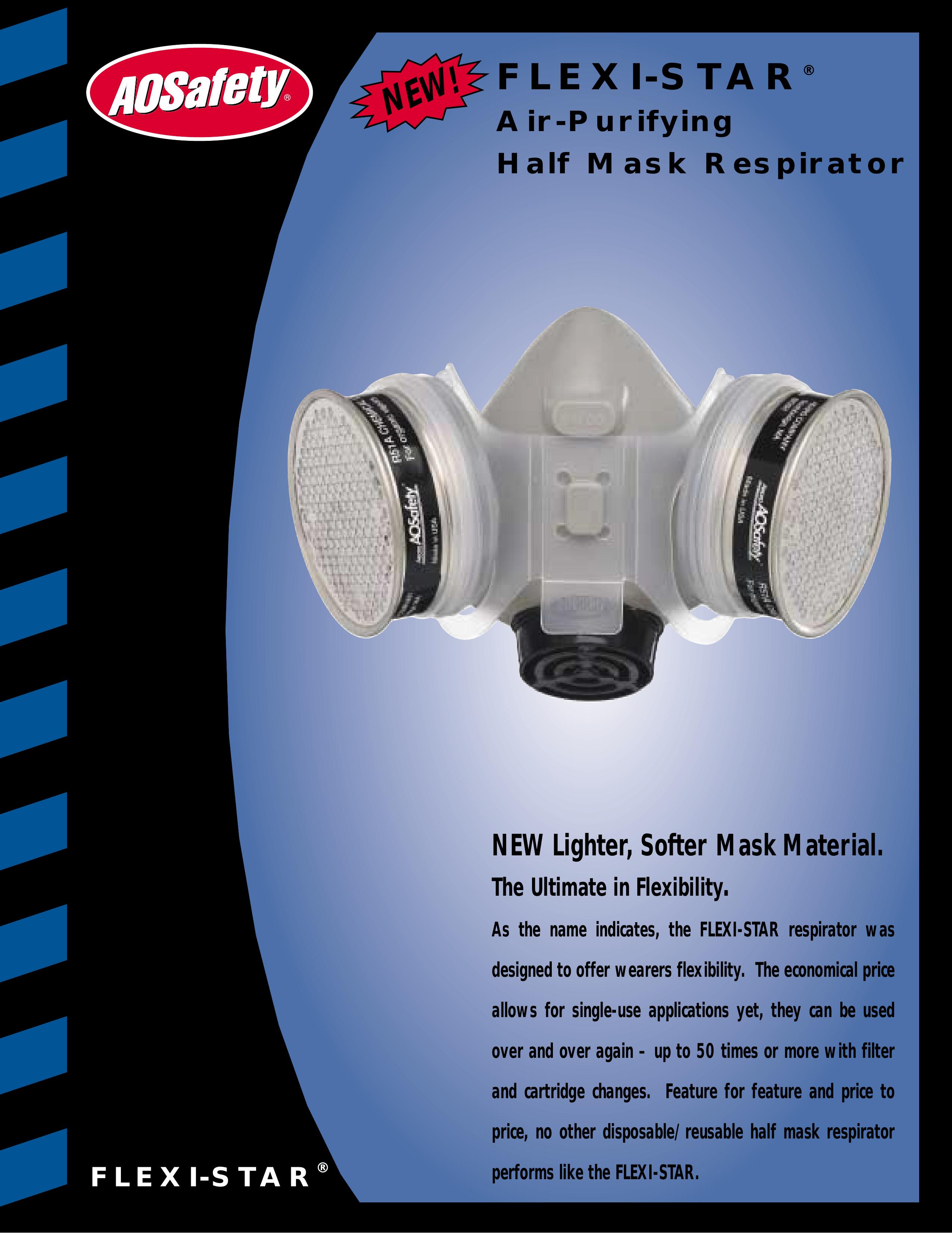 AOSafety Half Mask Respirator Respiratory Product User Manual