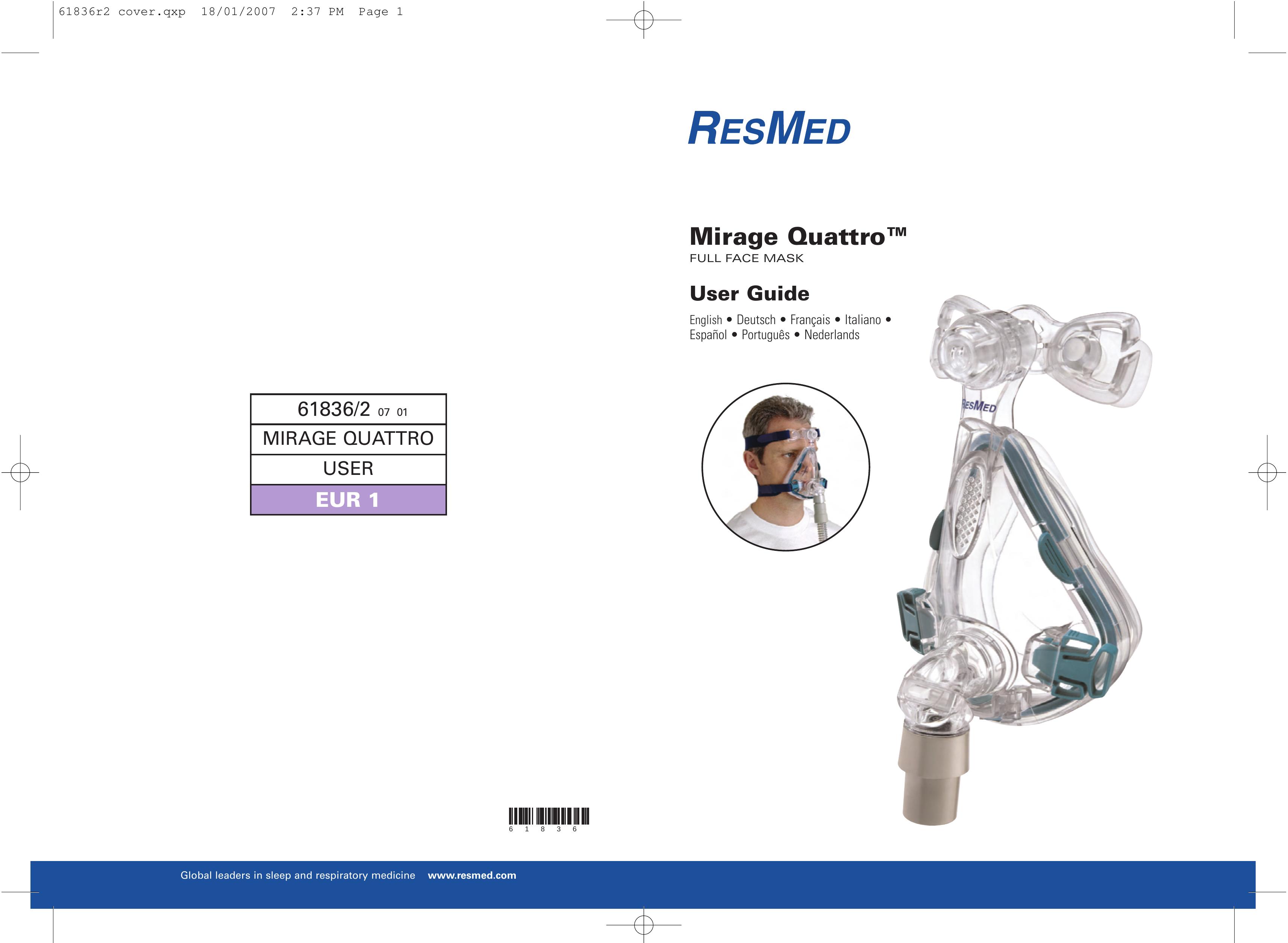 ResMed 61836/2 Respiratory Product User Manual