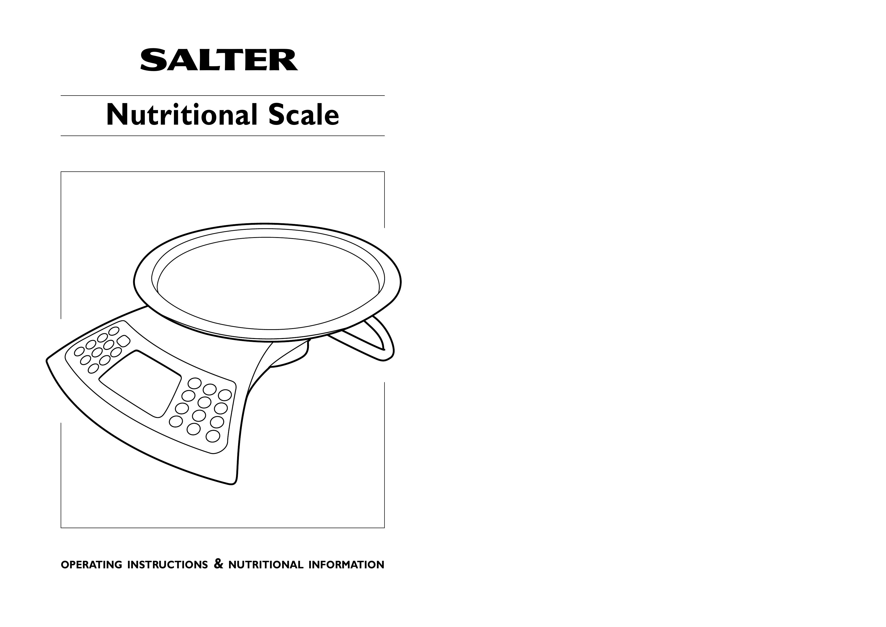 Salter Housewares SH6941 Scale User Manual