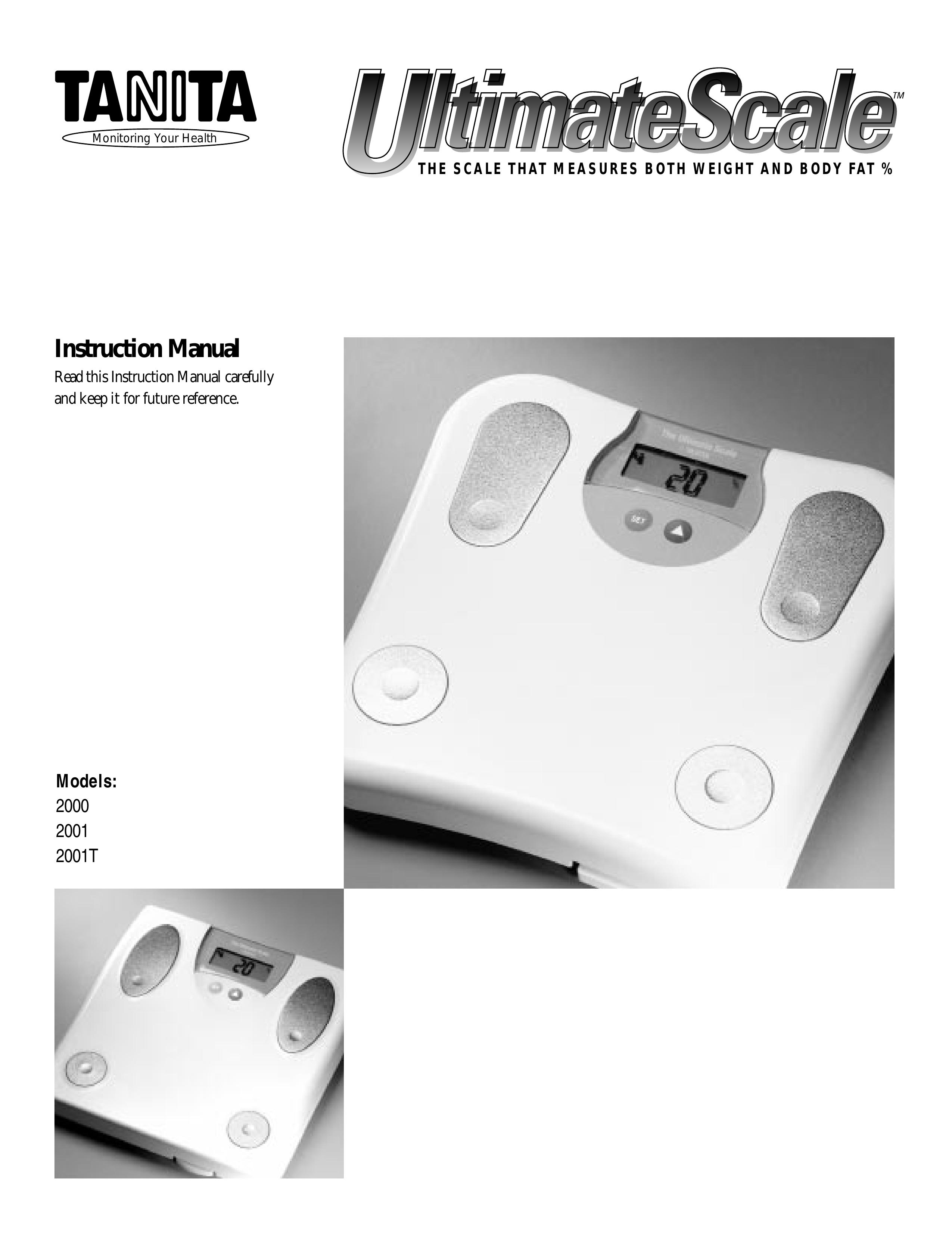 Tanita 2001 Scale User Manual