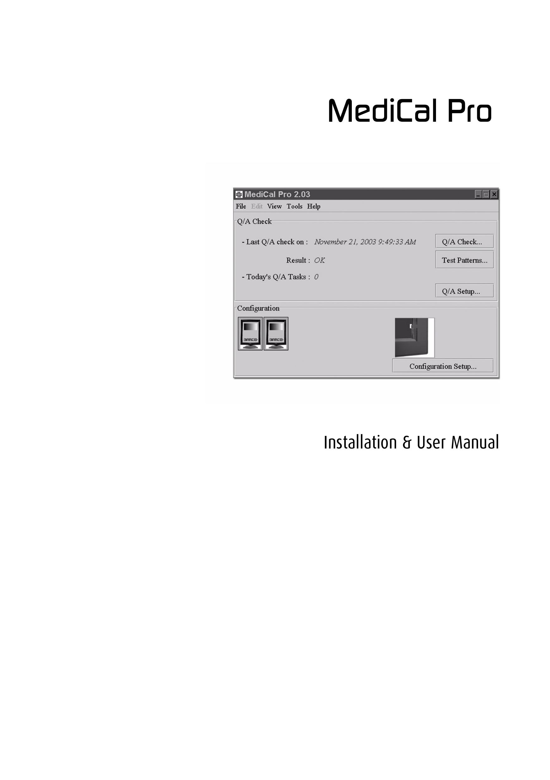 Barco K5902007 - 00 Sleep Apnea Machine User Manual