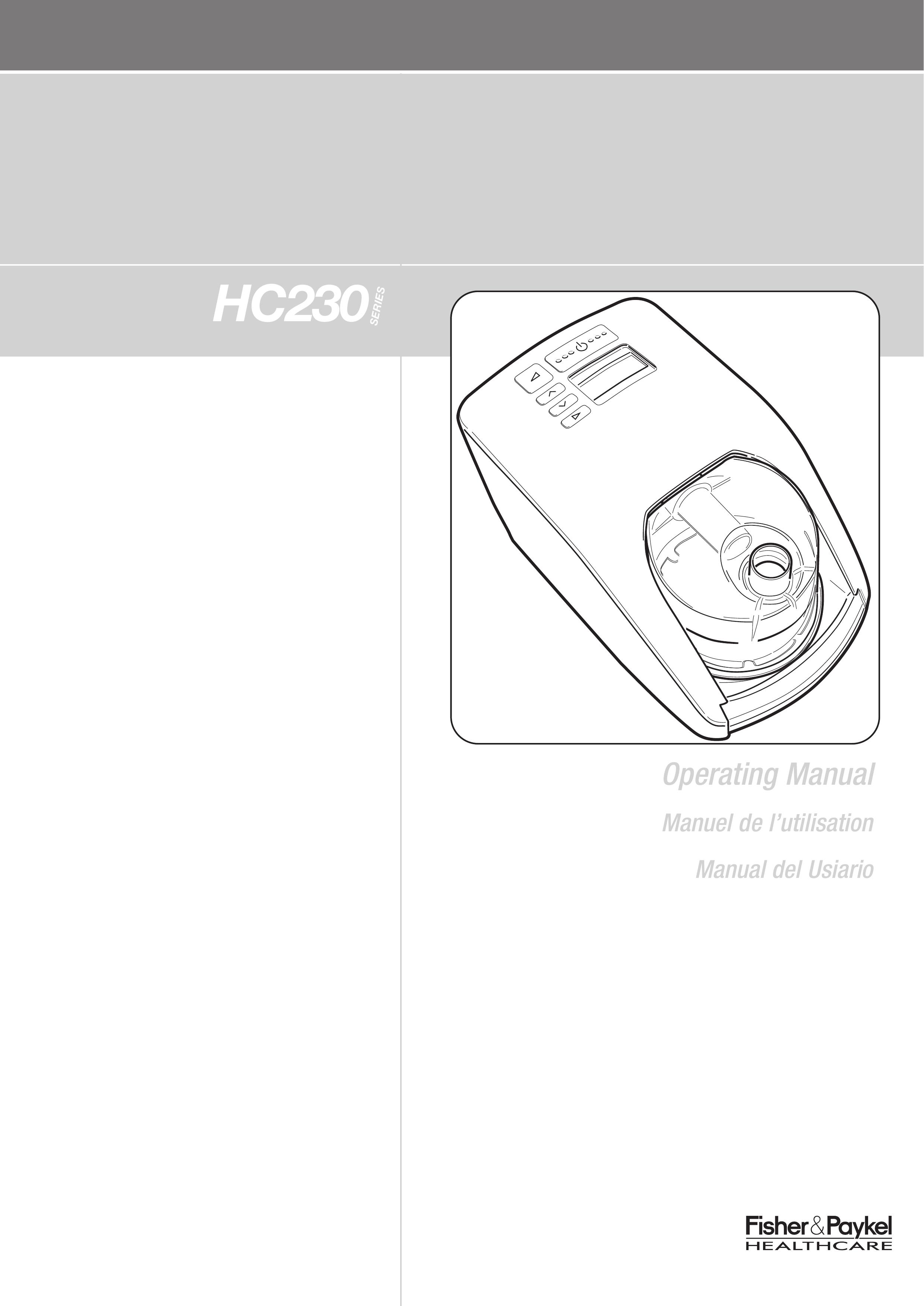 Fisher & Paykel HC230 Sleep Apnea Machine User Manual