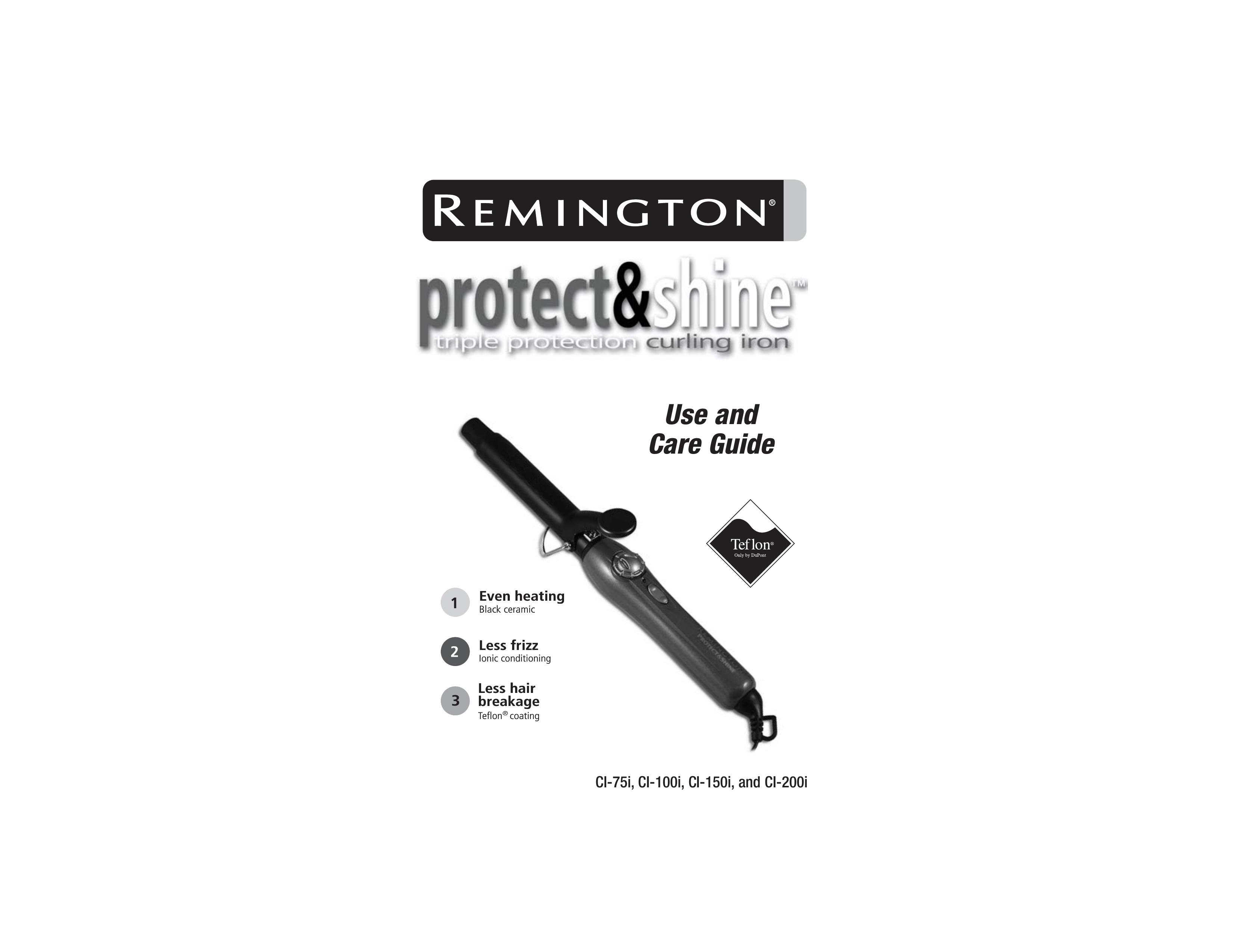 Remington CI-150i Styling Iron User Manual