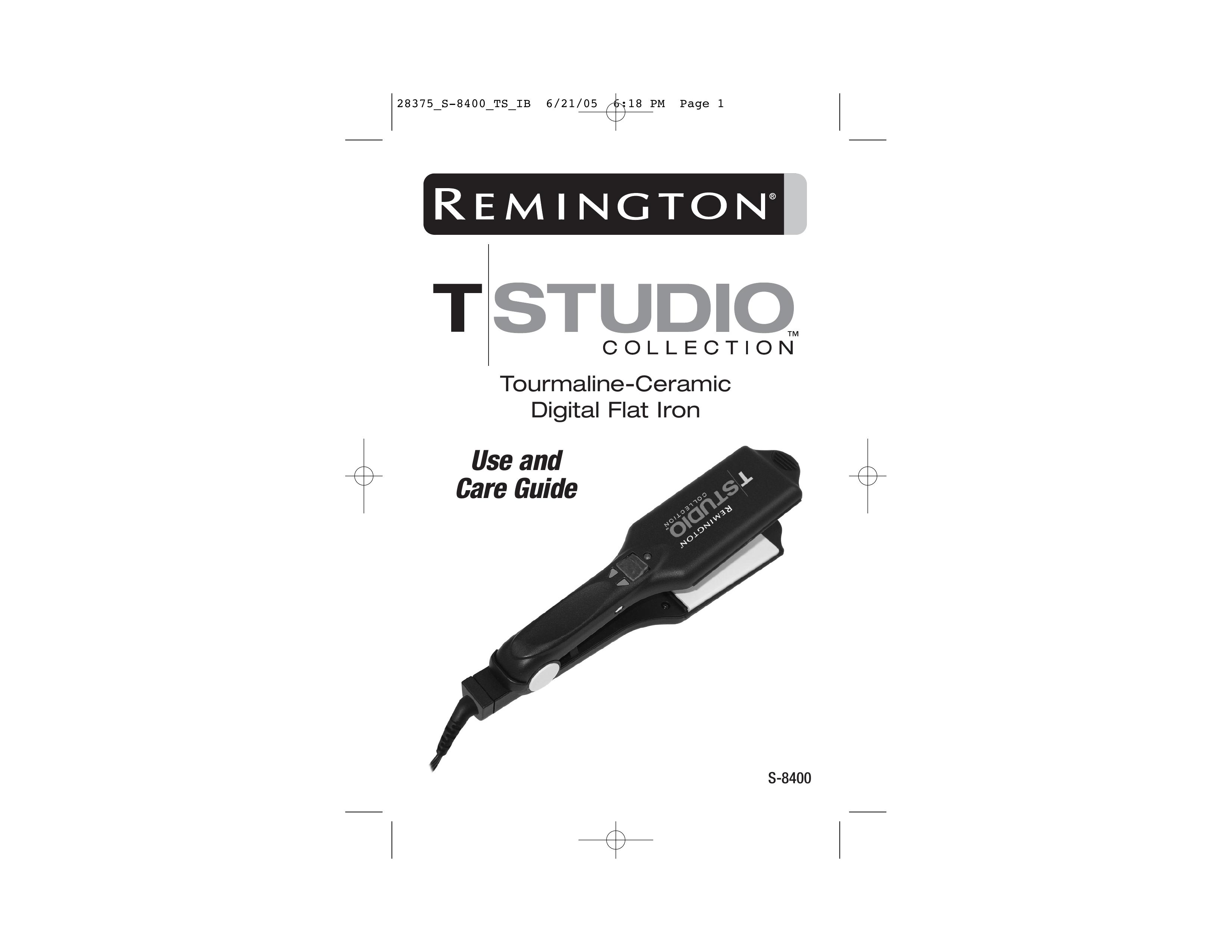 Remington S-8400 Styling Iron User Manual