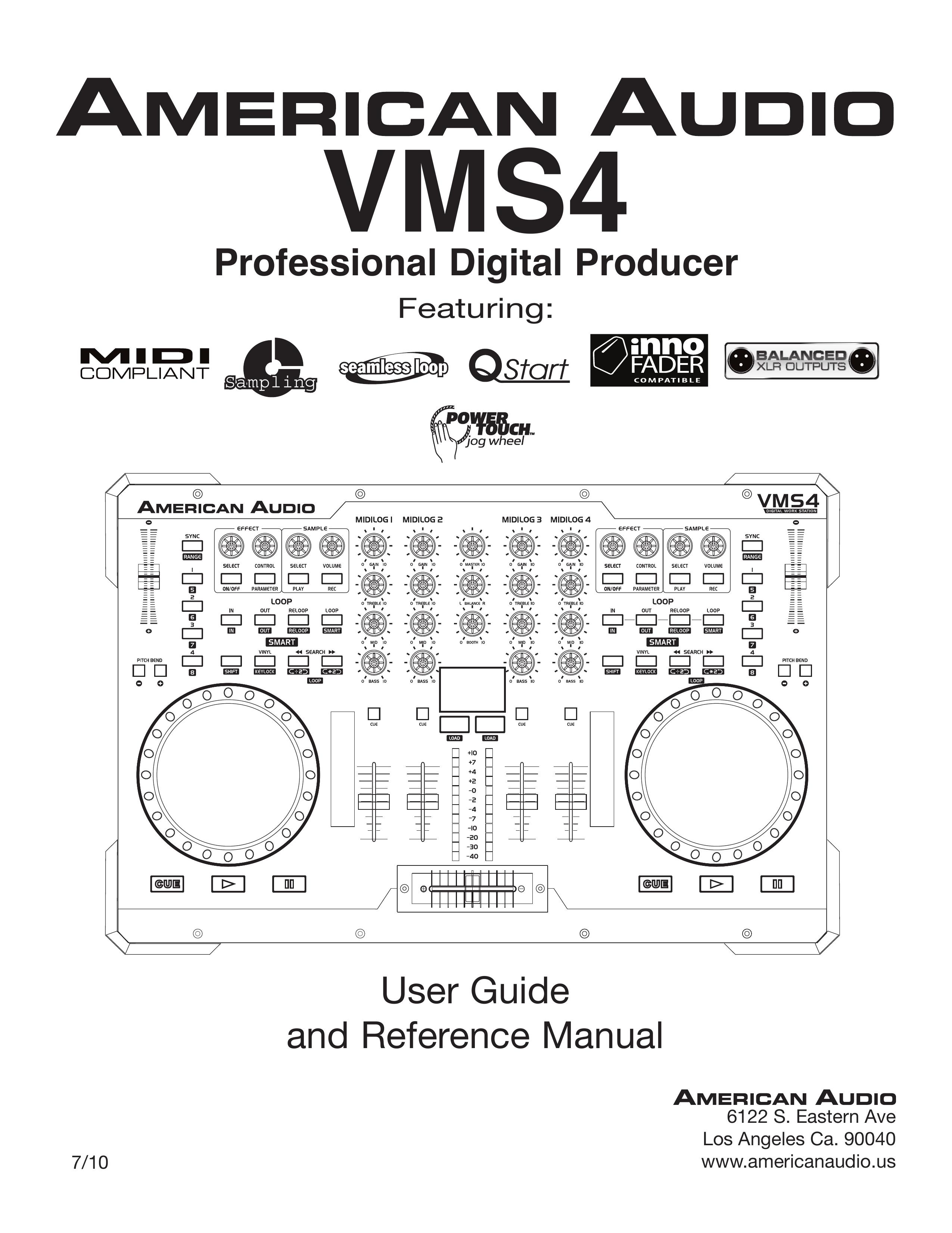 American Audio VMS4 Thermometer User Manual