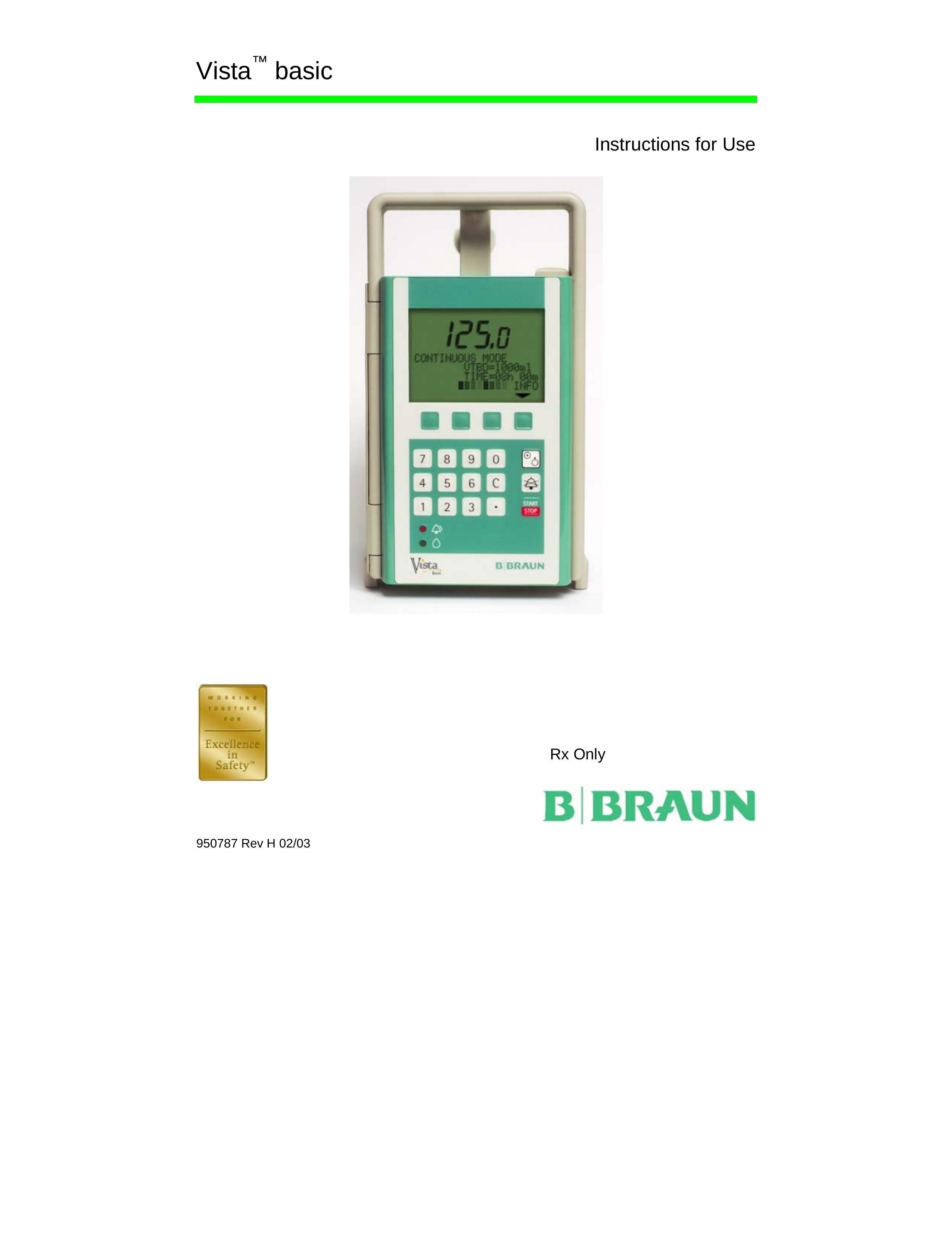 Braun 950787 Thermometer User Manual