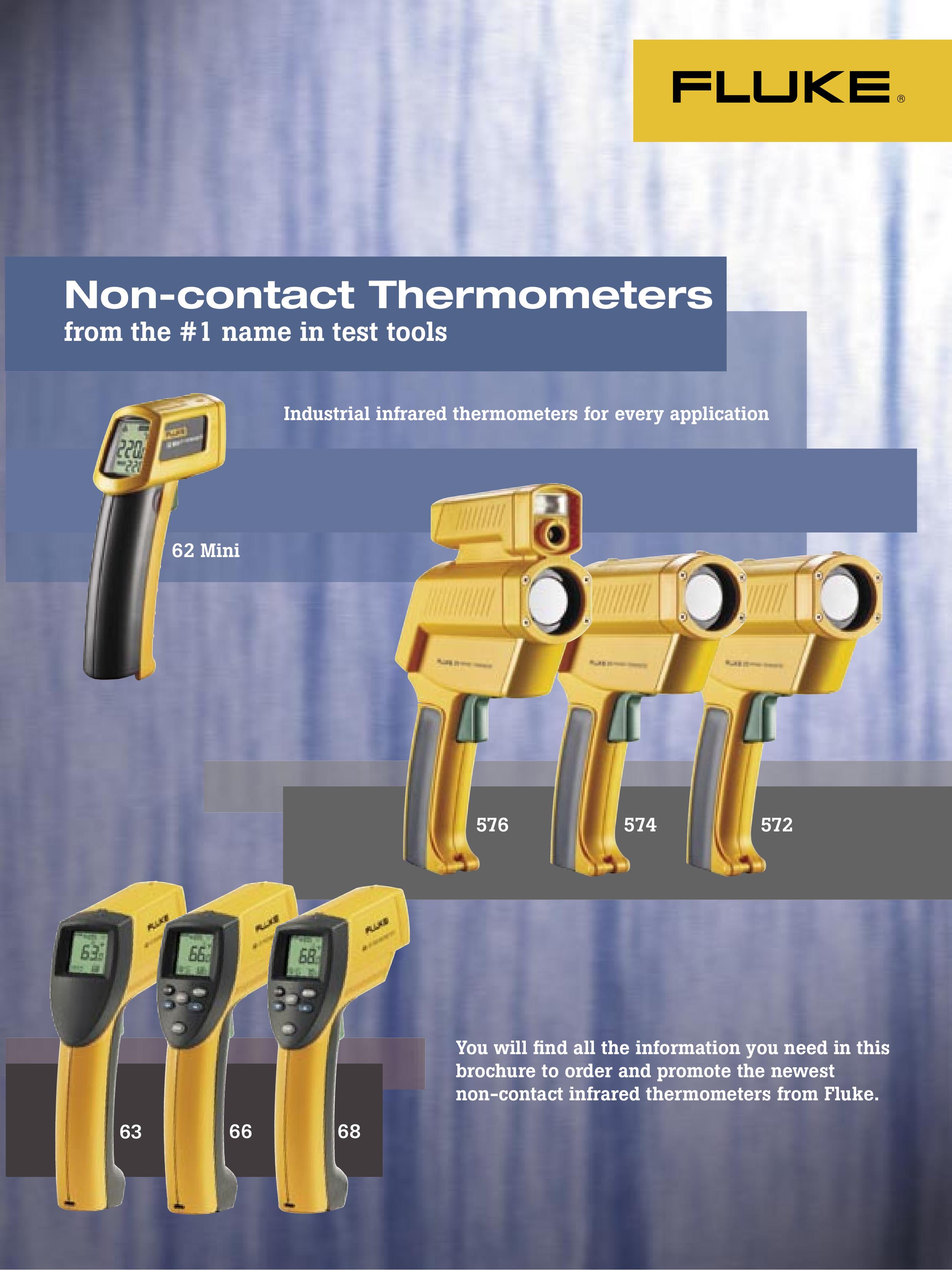 Fluke 572 Thermometer User Manual