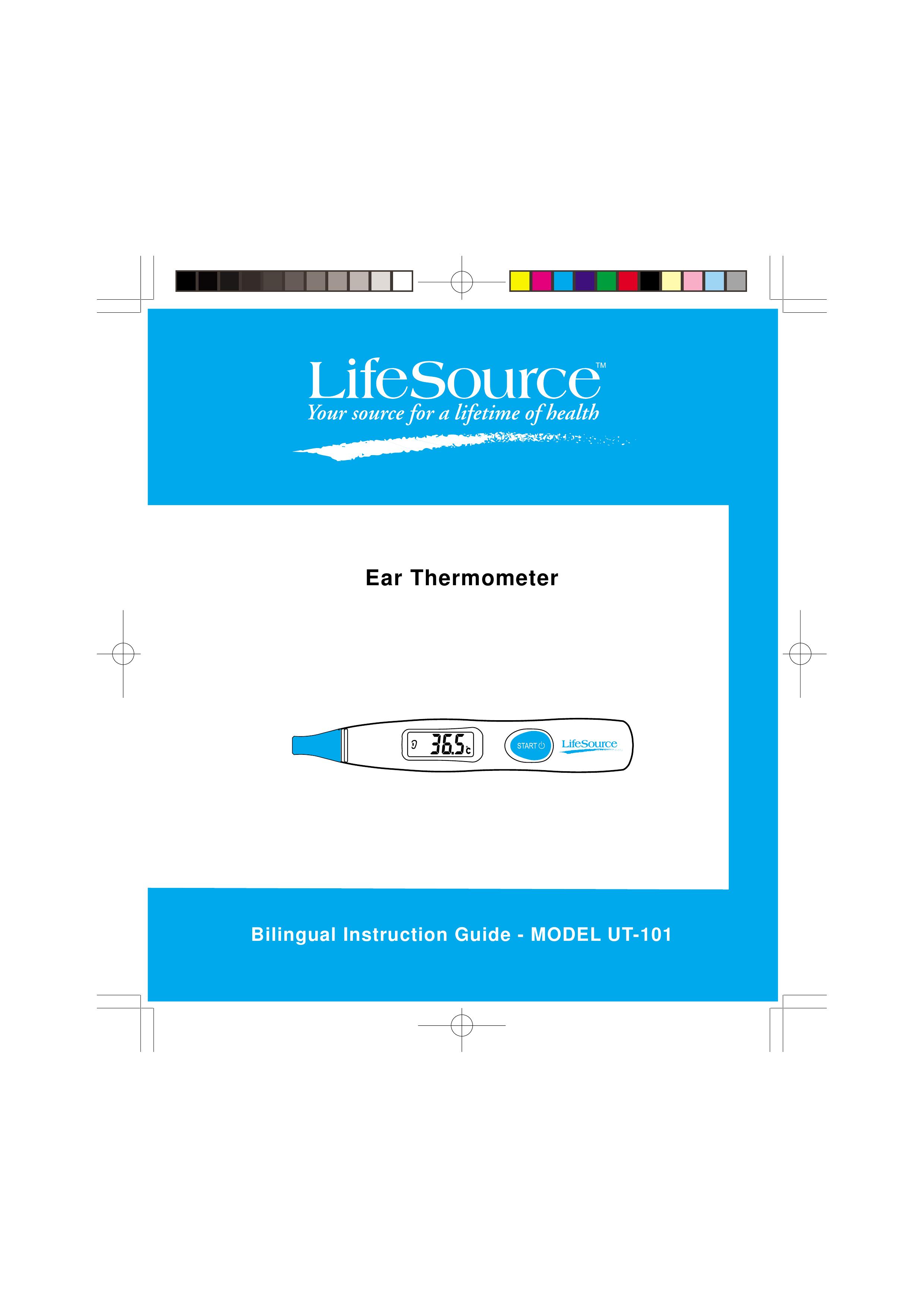 LifeSource UT-101 Thermometer User Manual