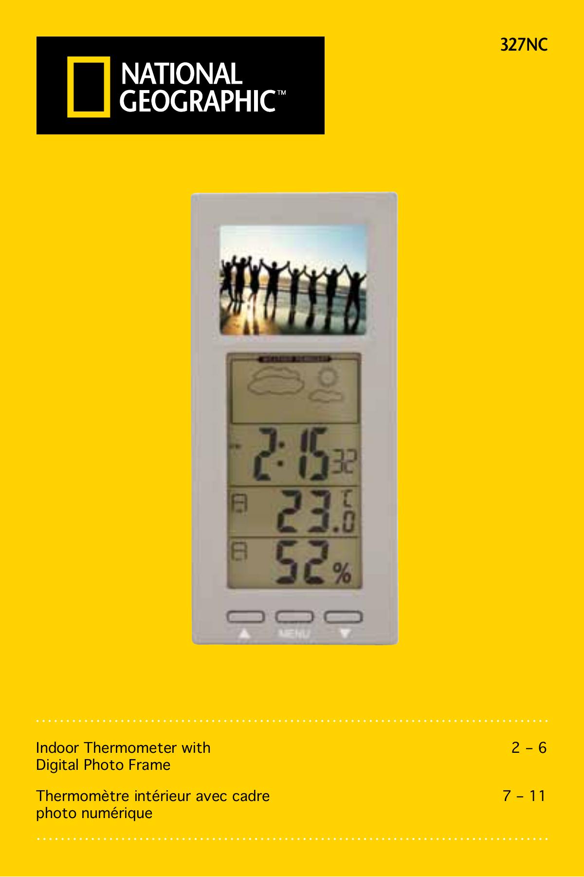 National Geographic 327nc Thermometer User Manual