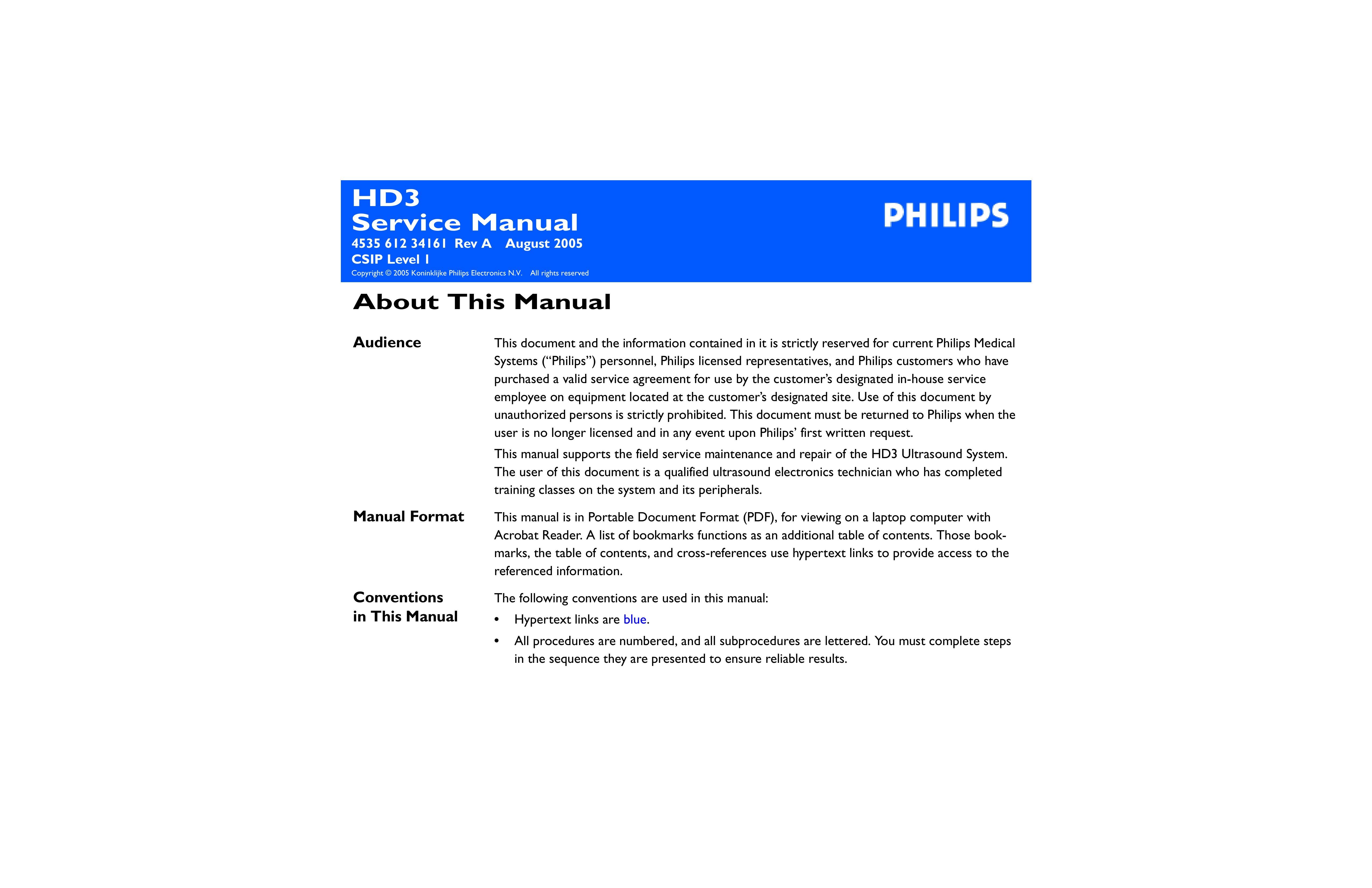 Philips 34161 Ultrasonic Jewelry Cleaner User Manual