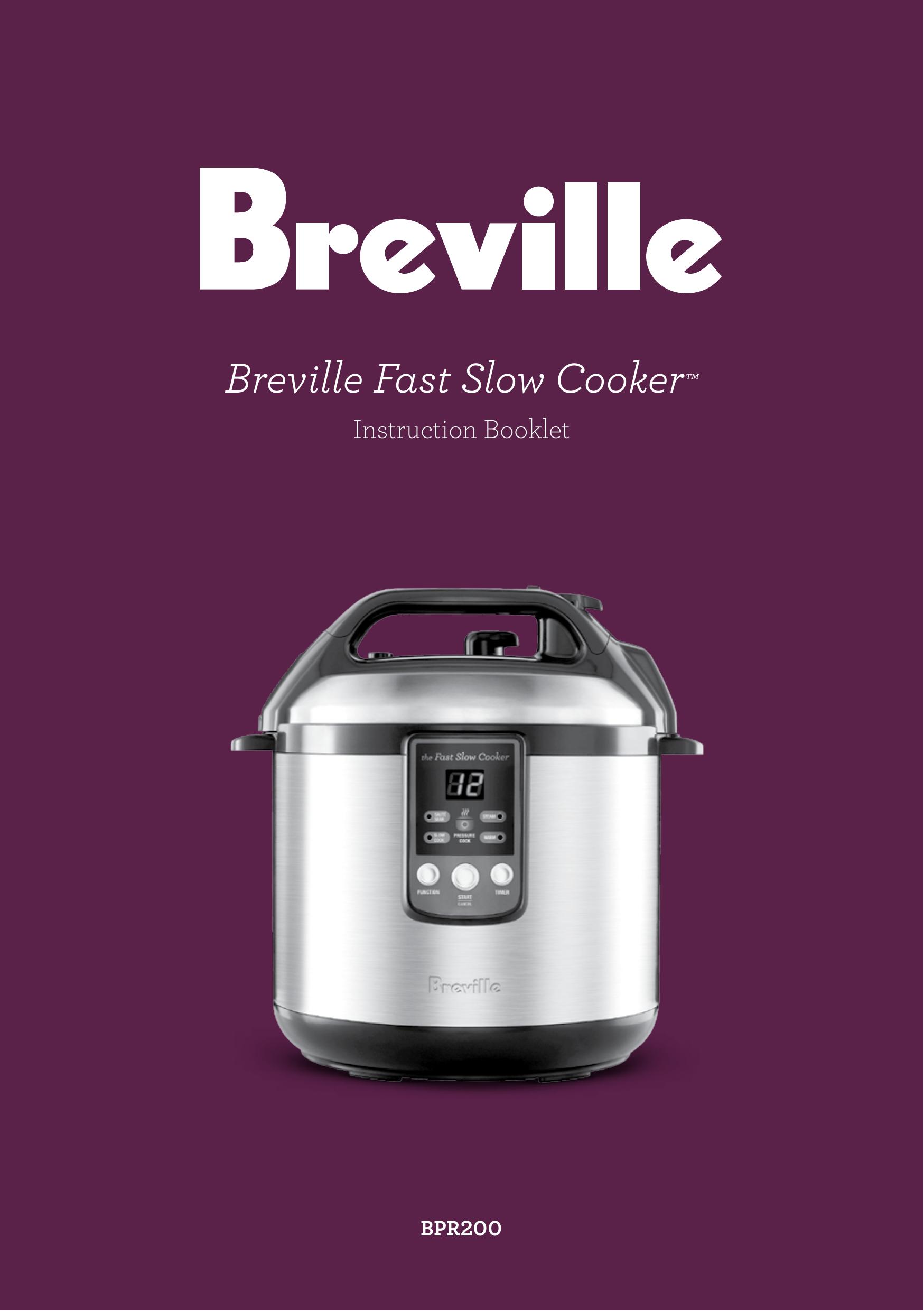 Breville BPR200 Wheelchair User Manual