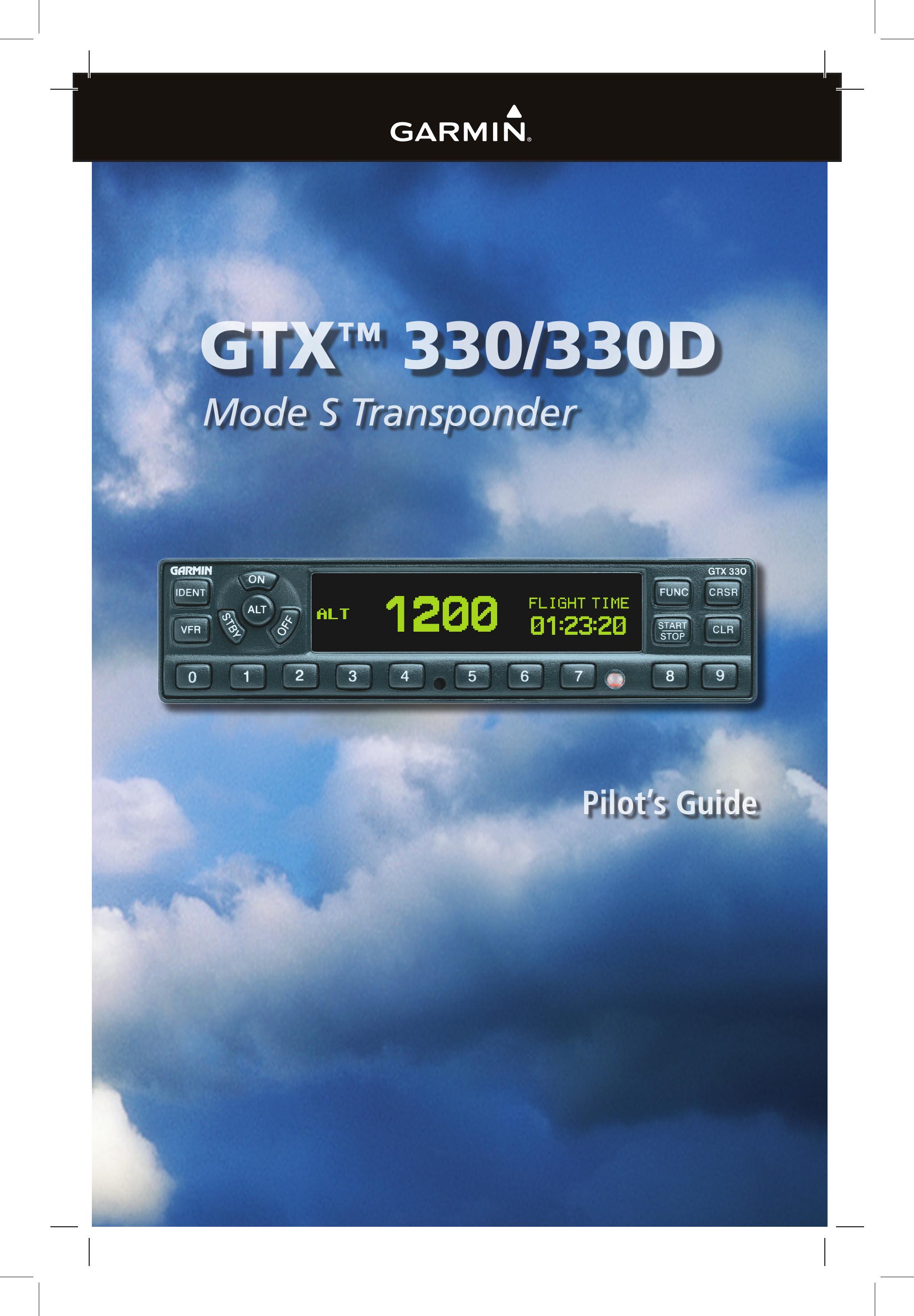 Garmin GTX 330 Wheelchair User Manual