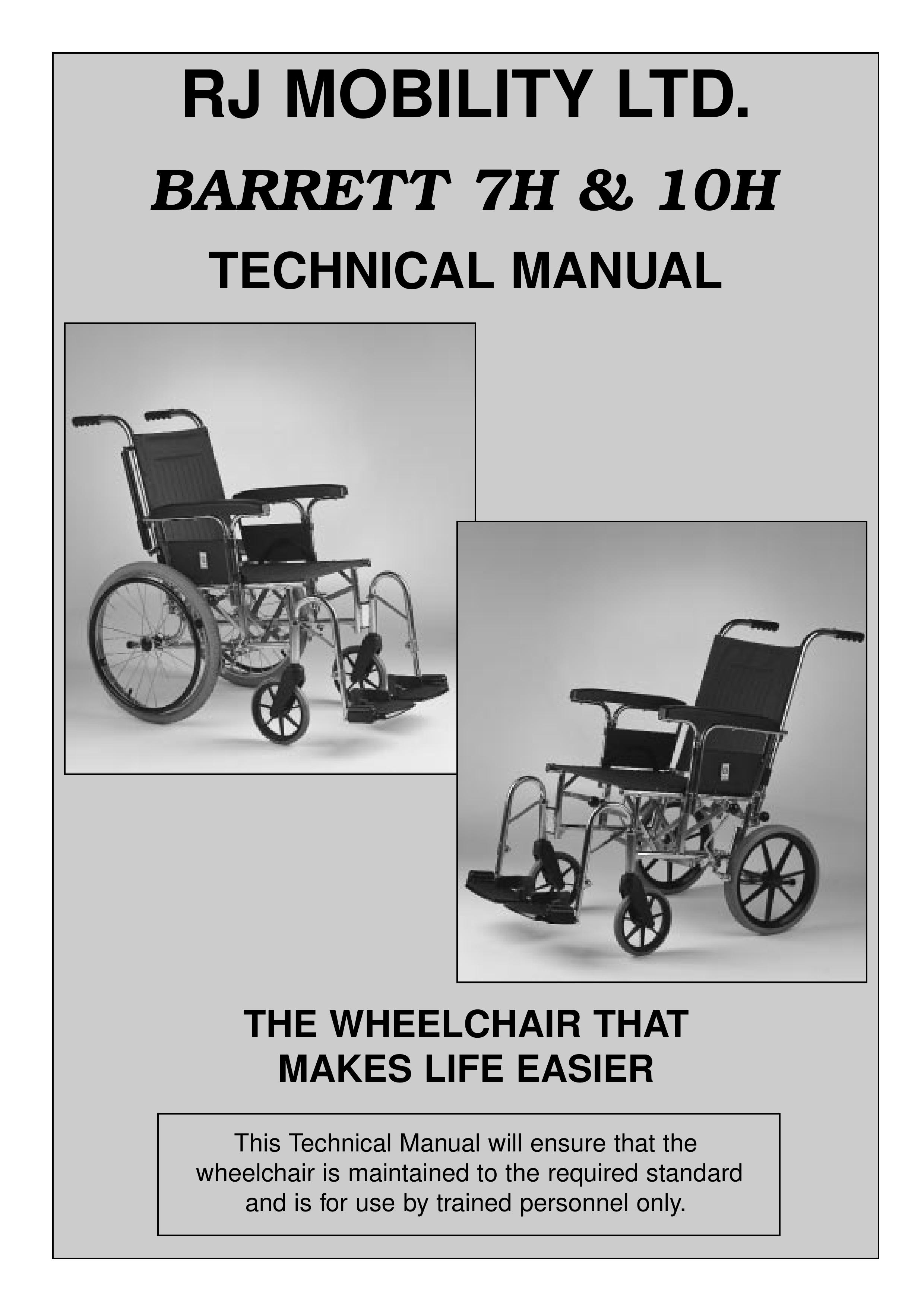 RJTech 10H Wheelchair User Manual