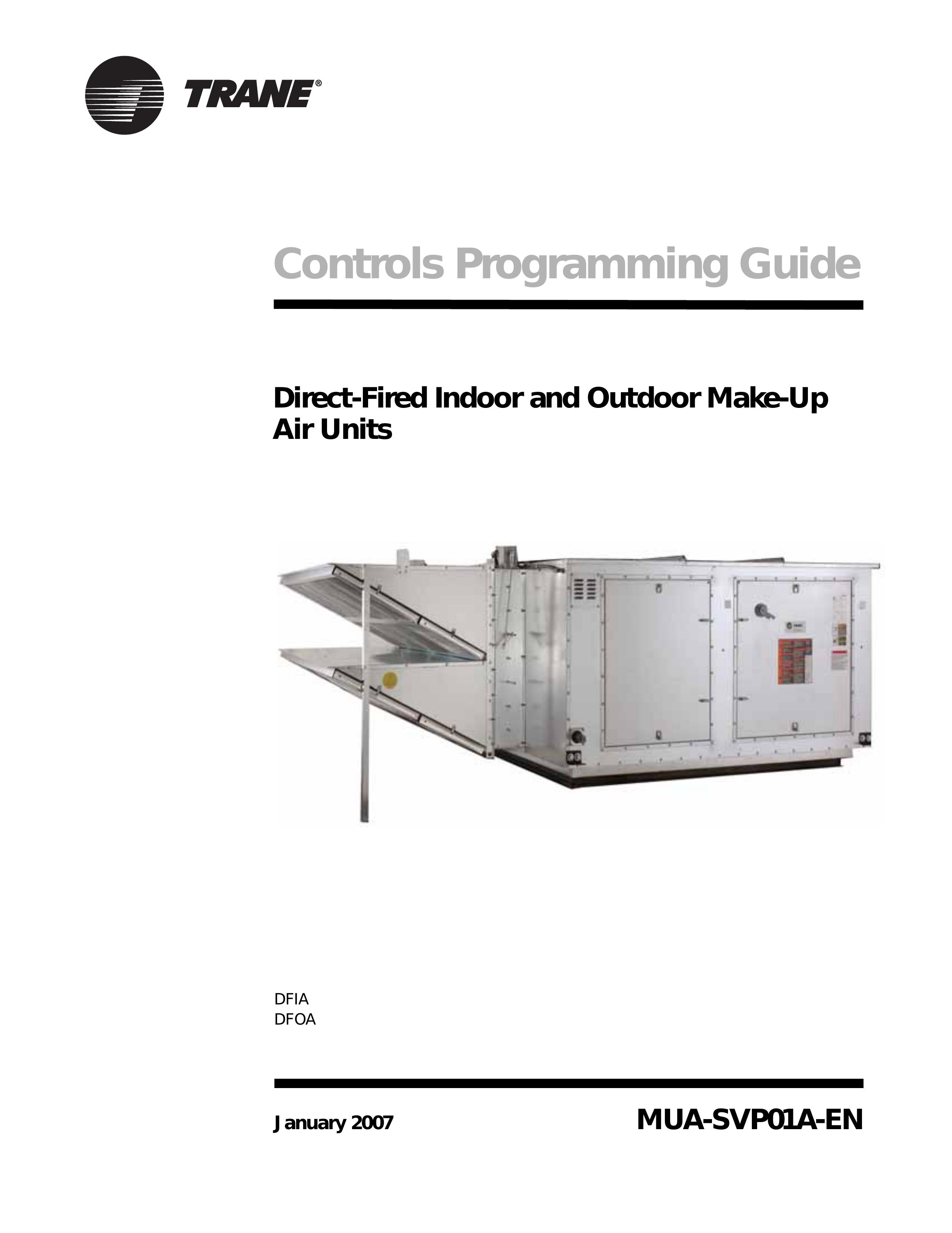 Trane Direct-Fired Indoor and Outdoor Make-Up Air Units Wheelchair User Manual