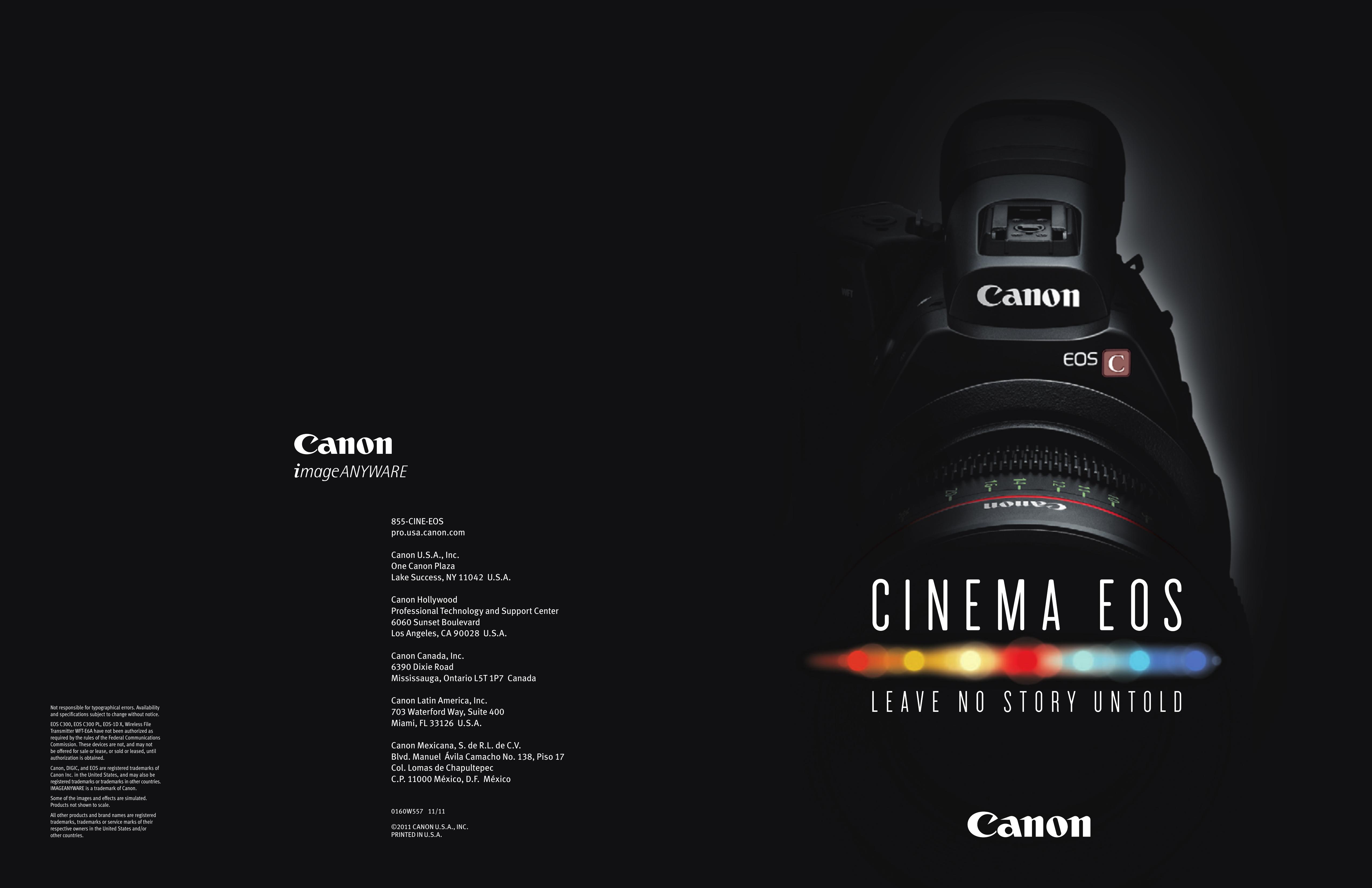 Canon 1D X Camcorder User Manual