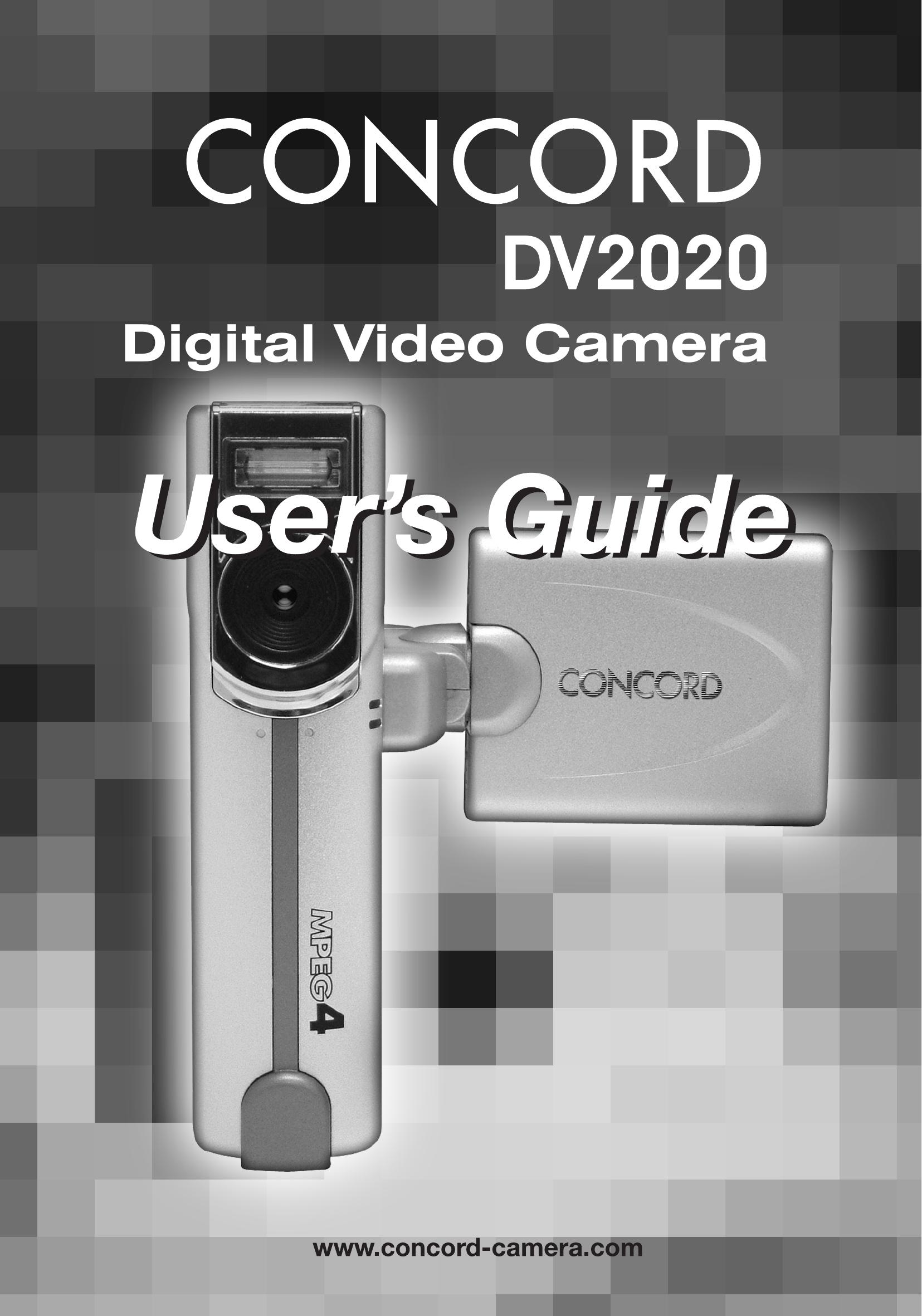 Concord Camera DV2020 Camcorder User Manual
