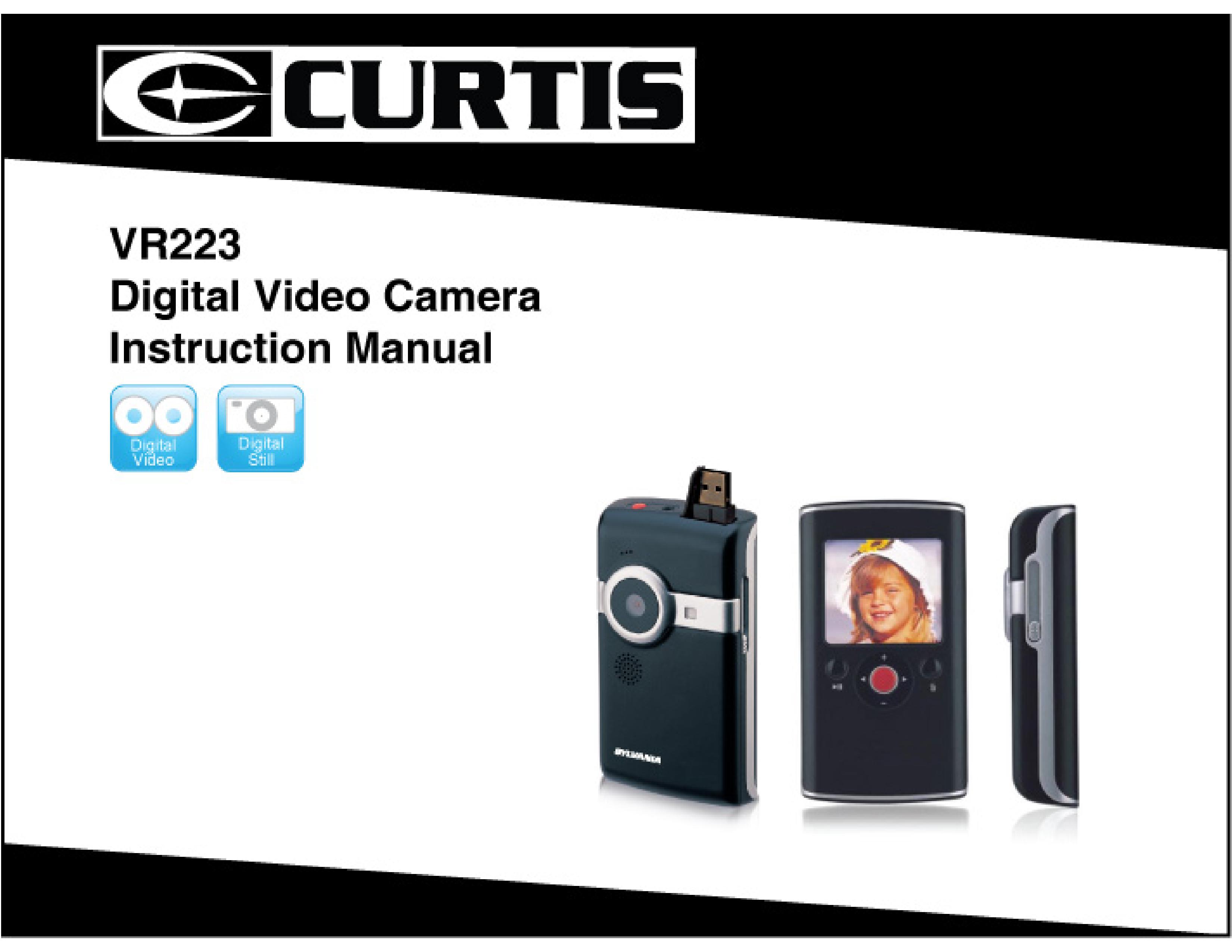 Curtis VR223 Camcorder User Manual