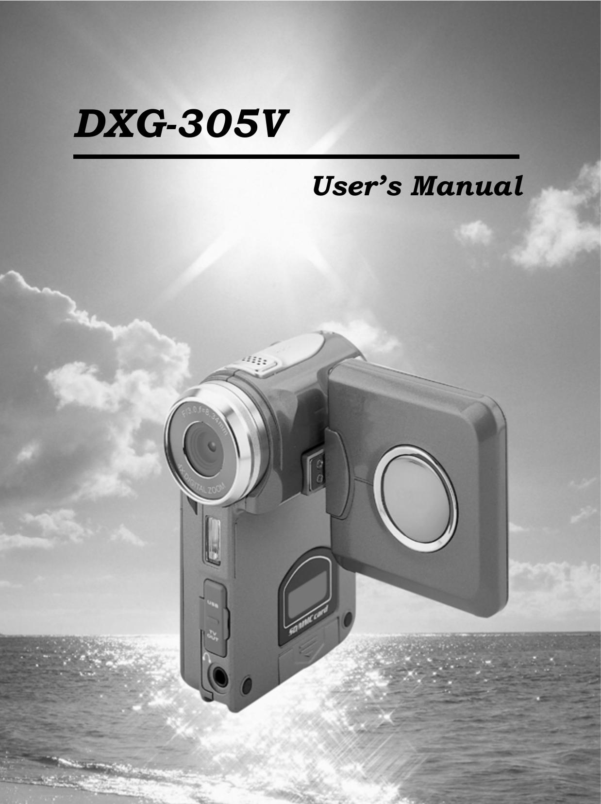 DXG Technology DXG-305V Camcorder User Manual