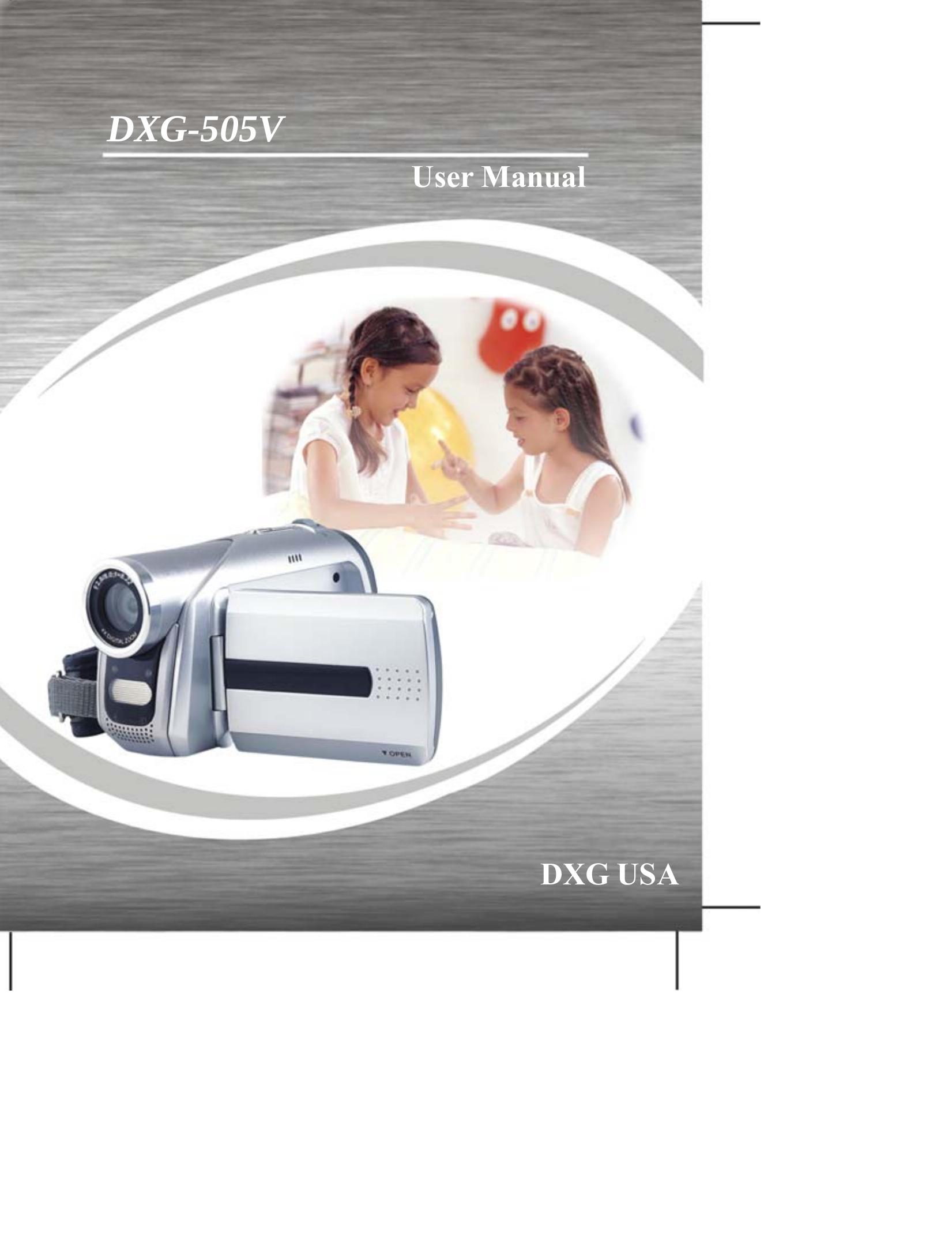 DXG Technology DXG-505V Camcorder User Manual