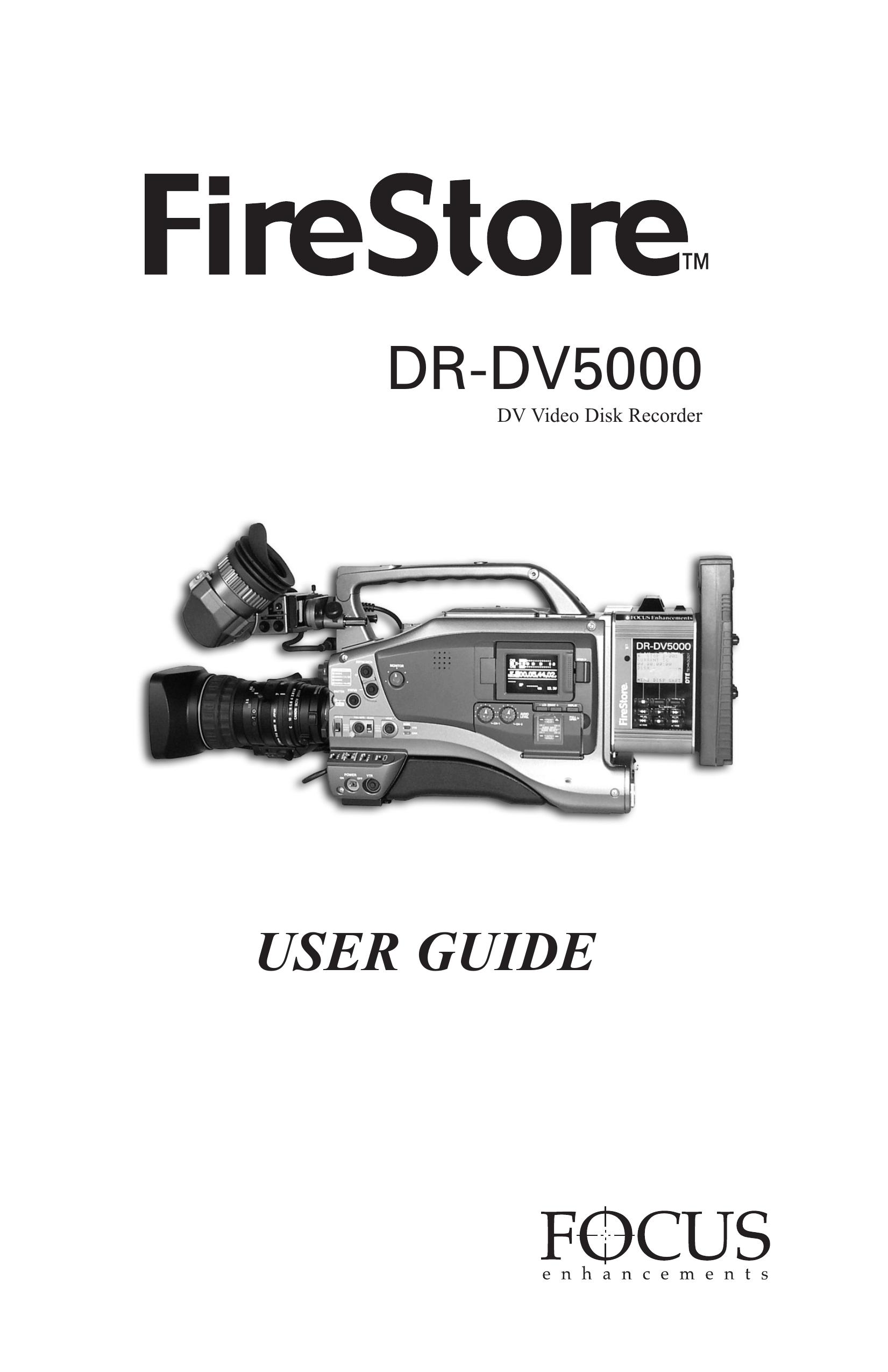 FOCUS Enhancements DR-DV5000 Camcorder User Manual