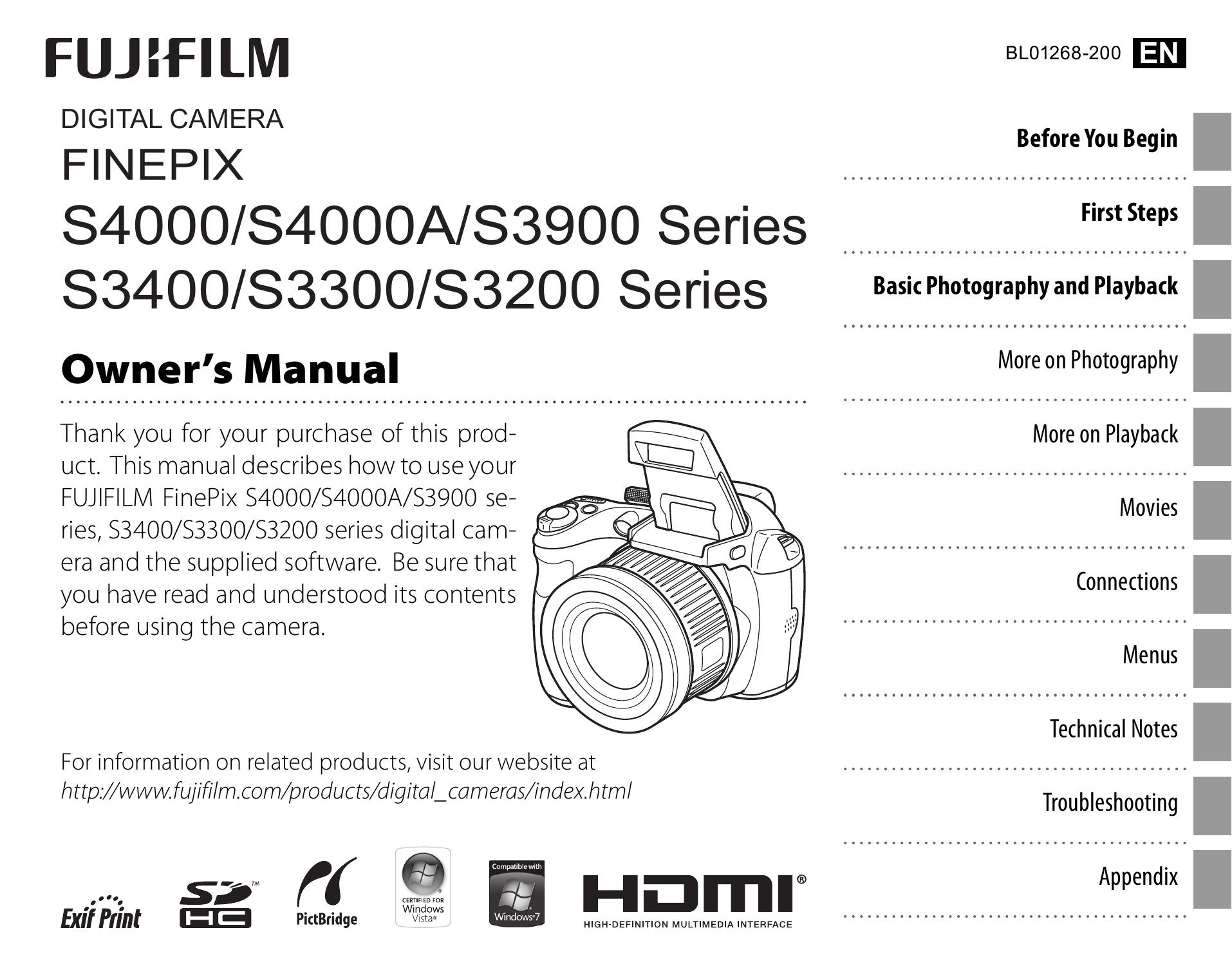 FujiFilm 16123737 Camcorder User Manual
