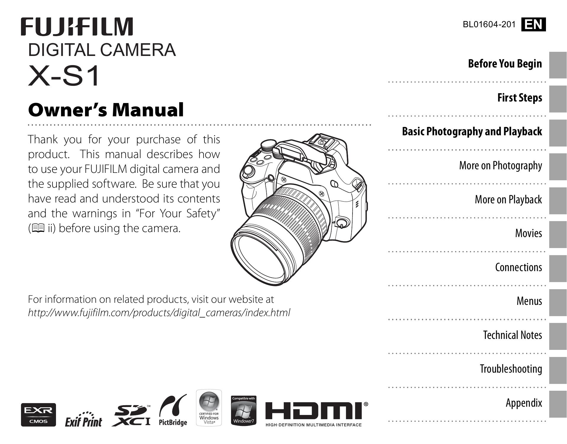 FujiFilm 16199188 Camcorder User Manual