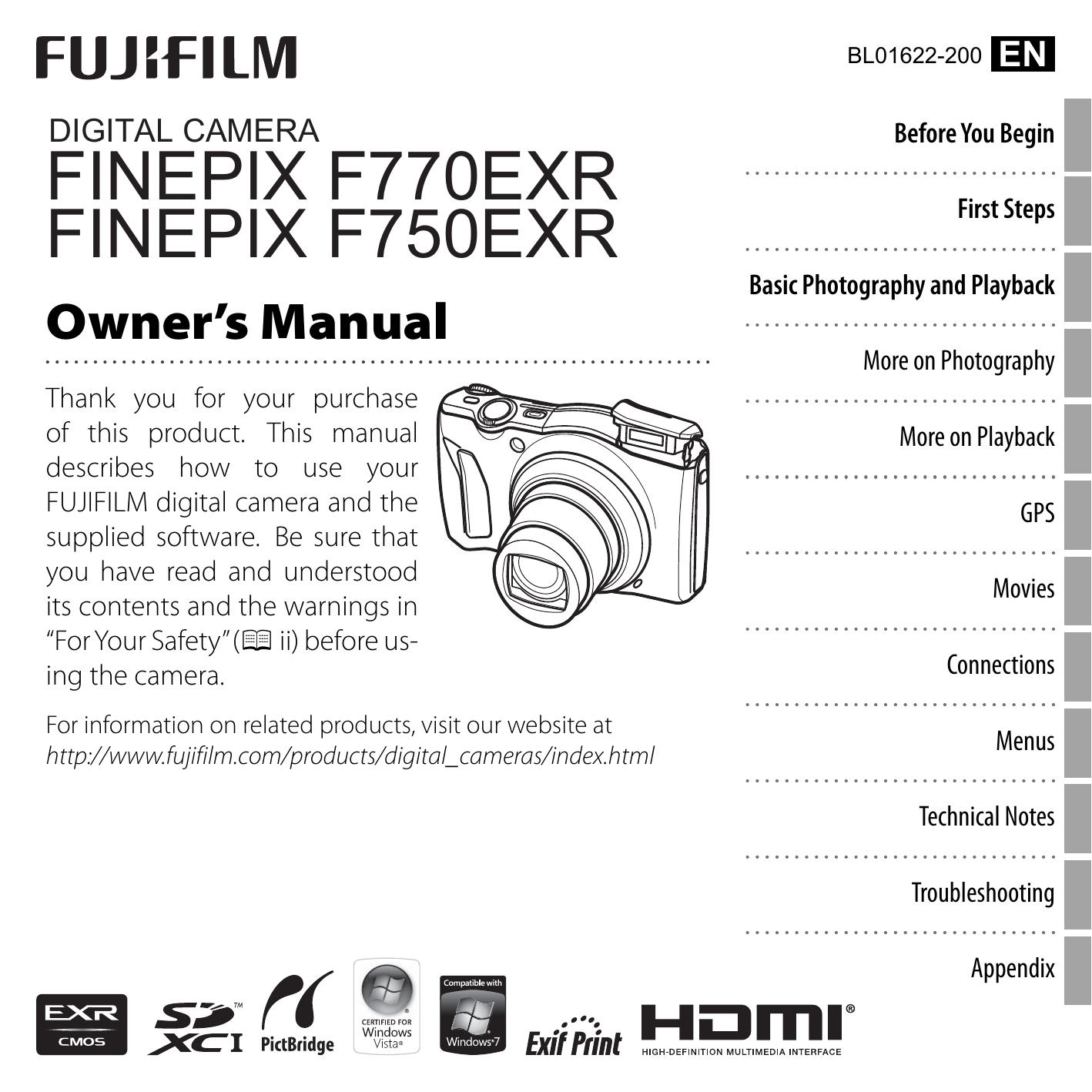 FujiFilm 16228111 Camcorder User Manual