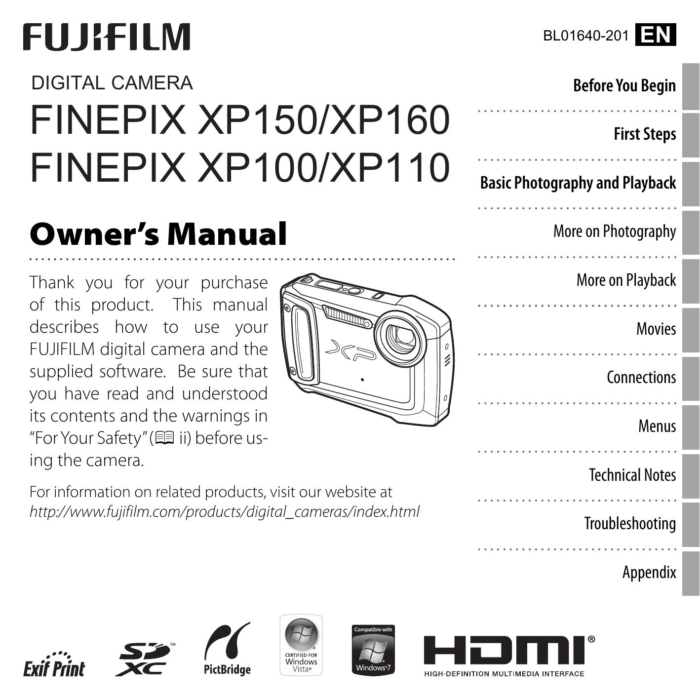 FujiFilm 16230243 Camcorder User Manual