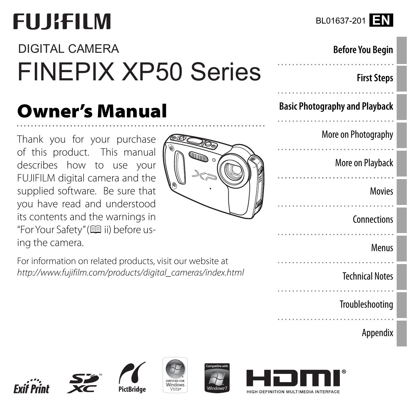 FujiFilm 16233130 Camcorder User Manual