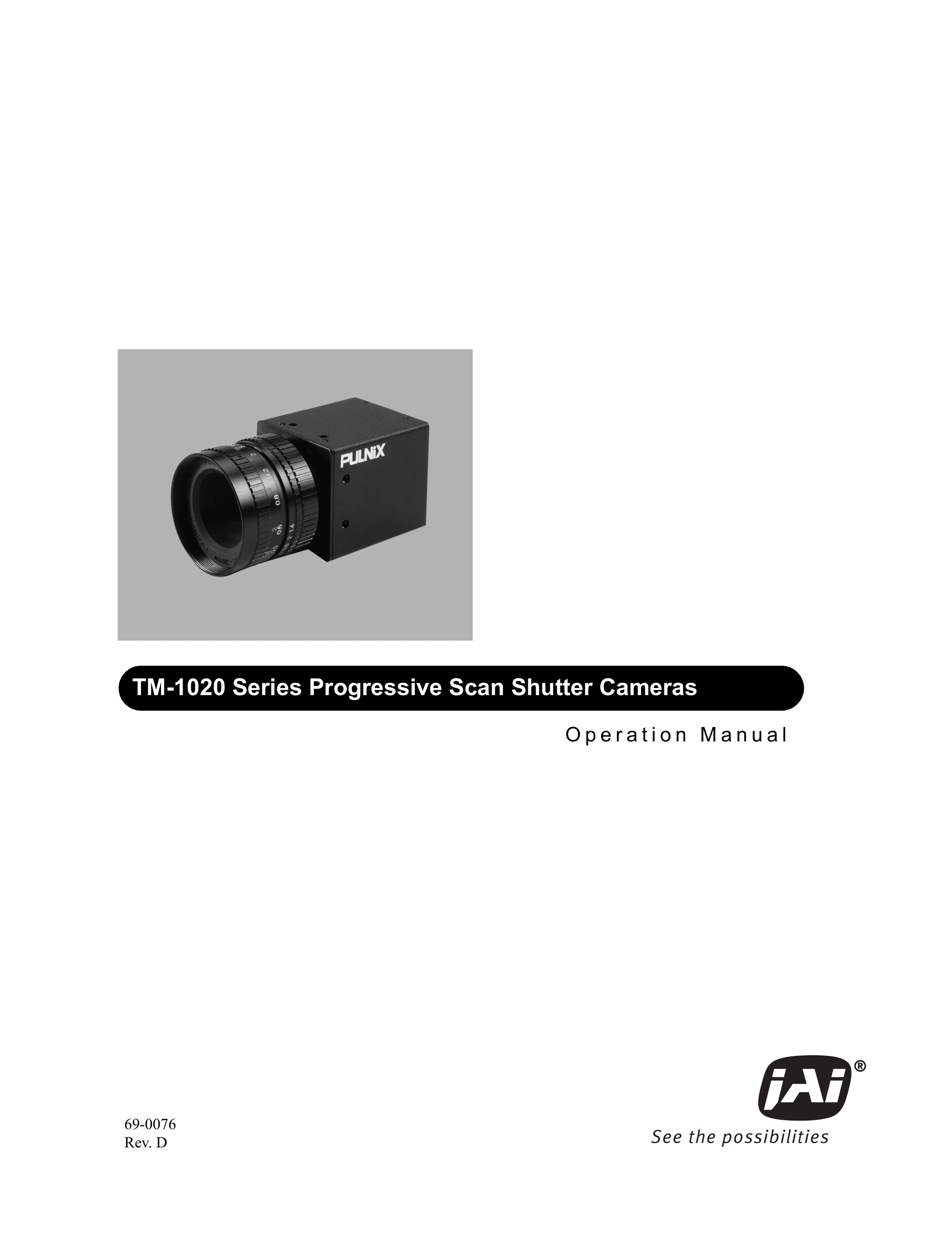 JAI TM-1020 Camcorder User Manual