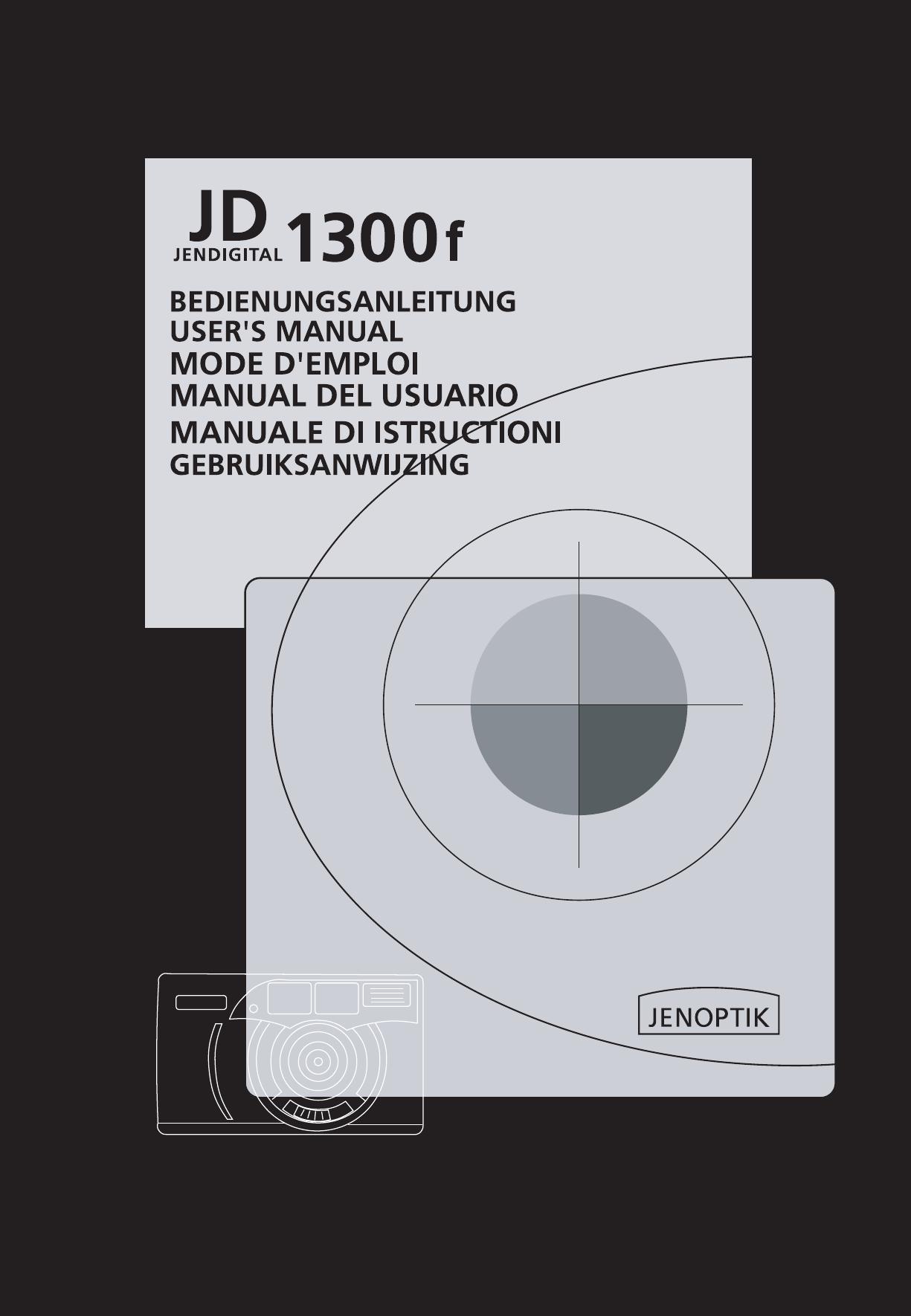 Jenoptik JD 1300F Camcorder User Manual