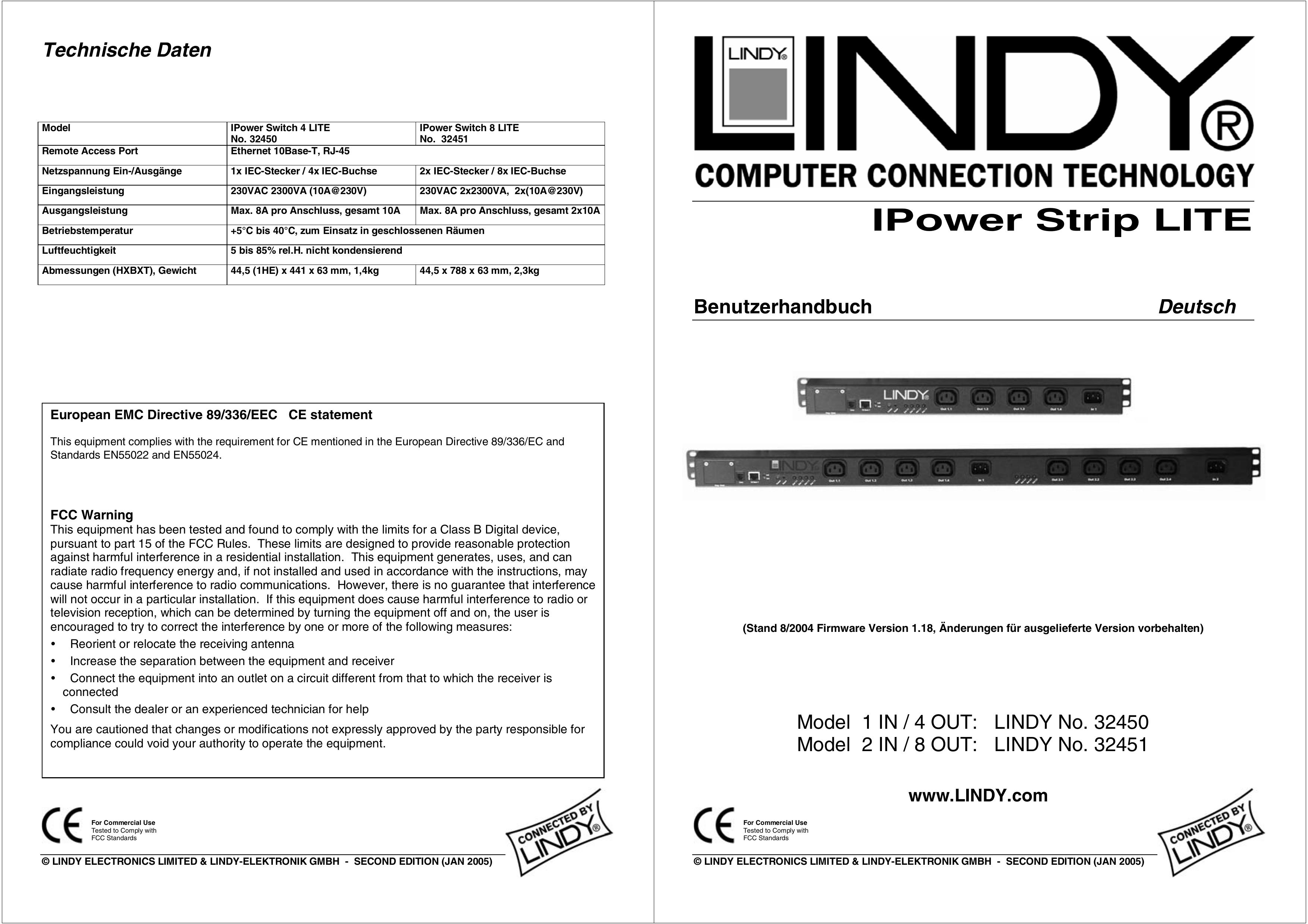 Lindy 32450 Camcorder User Manual