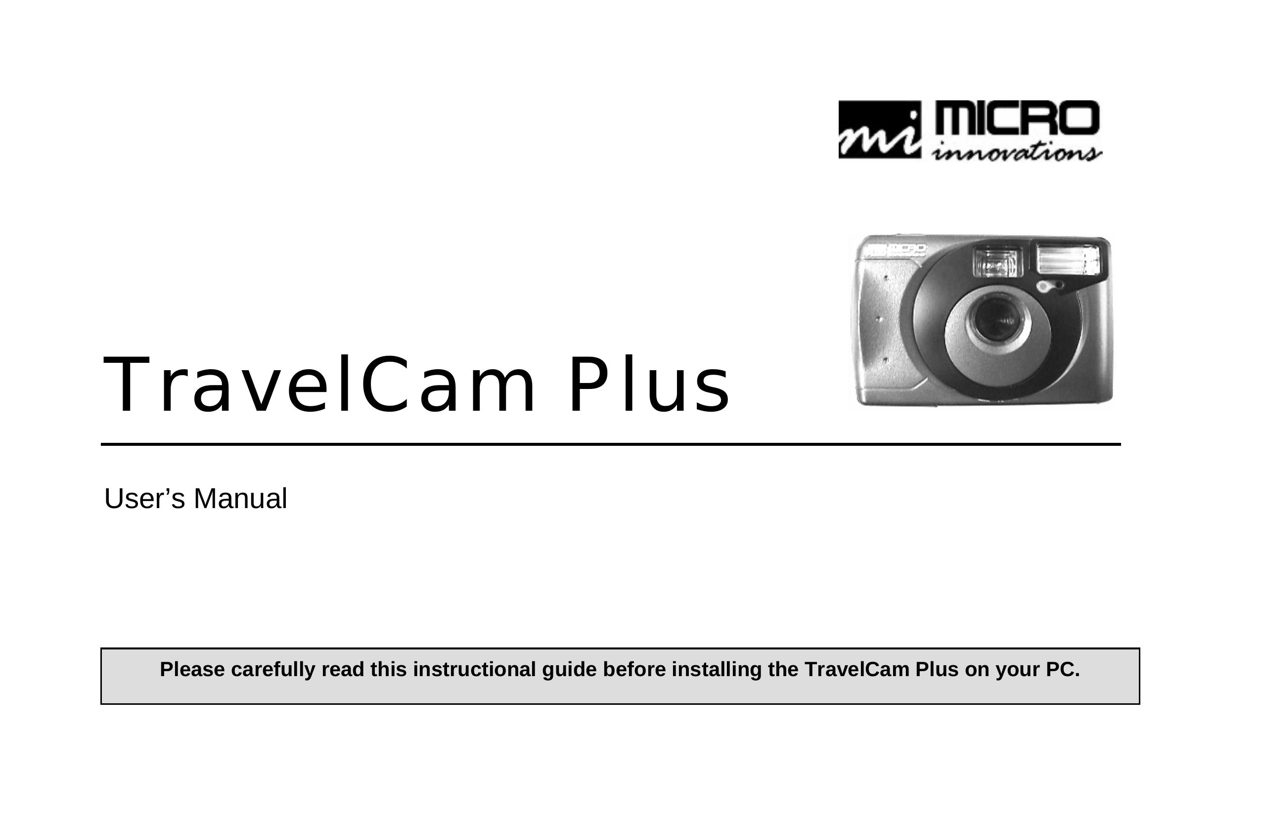 Micro Innovations TravelCam Plus Camcorder User Manual