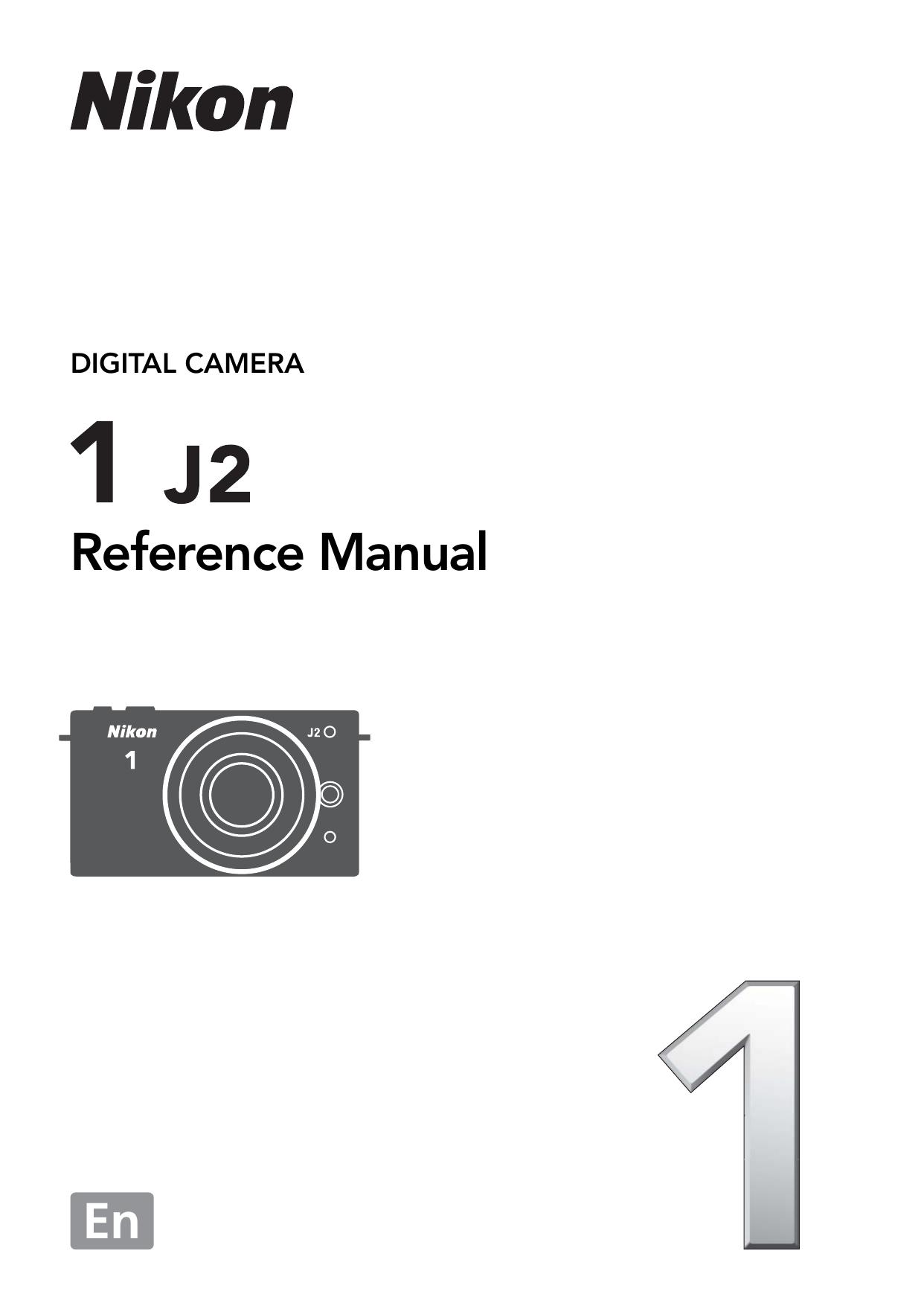 Nikon 1 J2 Camcorder User Manual