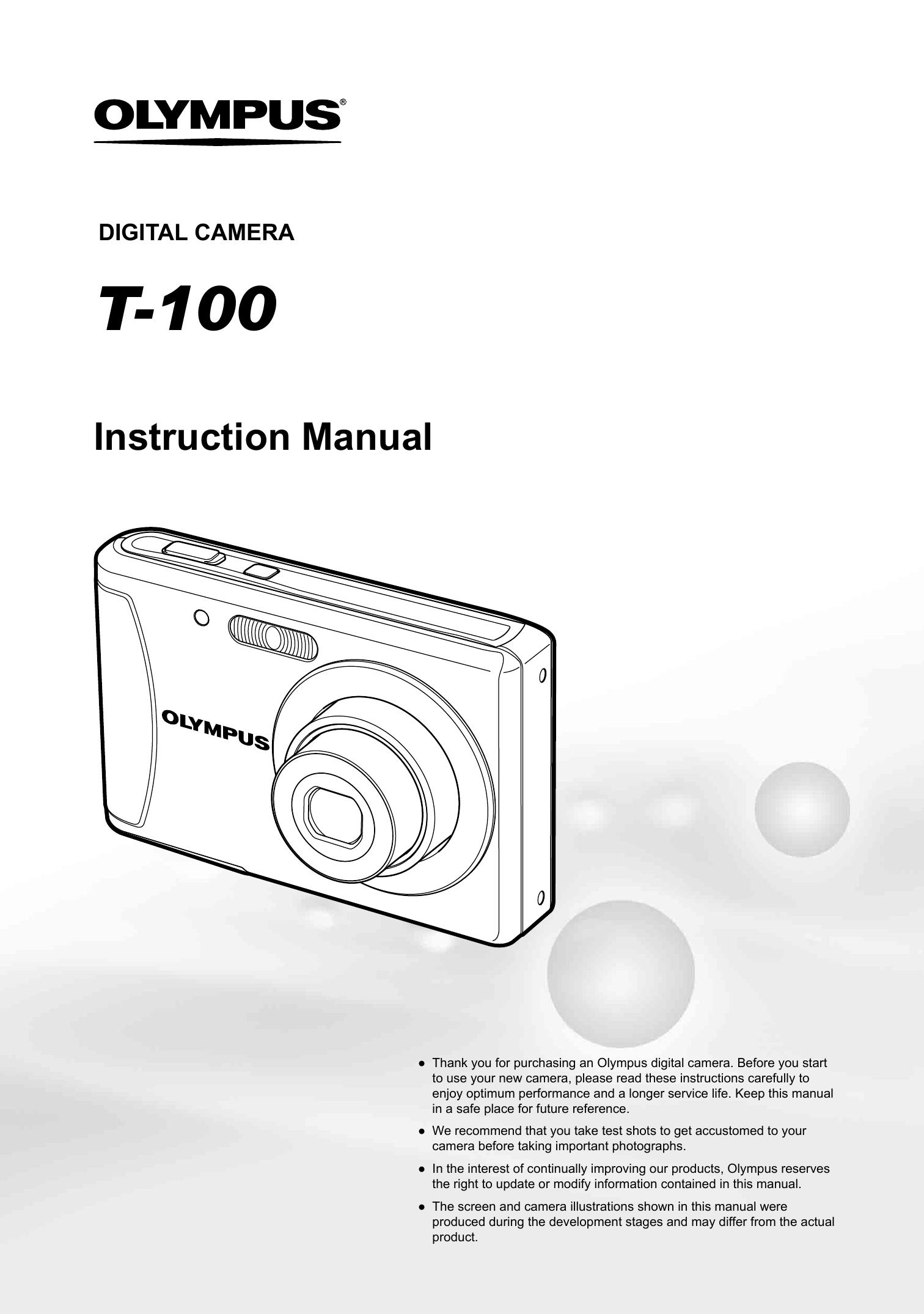 Olympus 227465 Camcorder User Manual