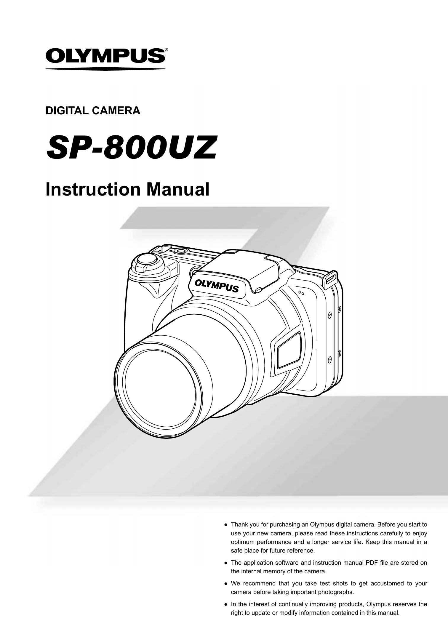 Olympus 227665 Camcorder User Manual