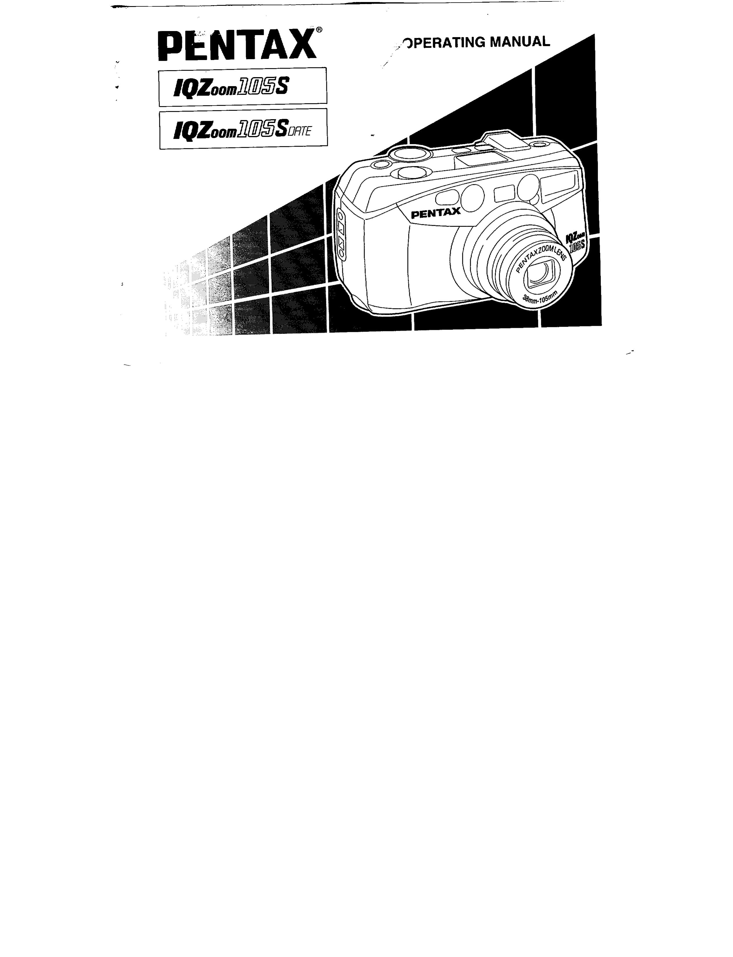 Pentax IQZoom 105SDATE Camcorder User Manual